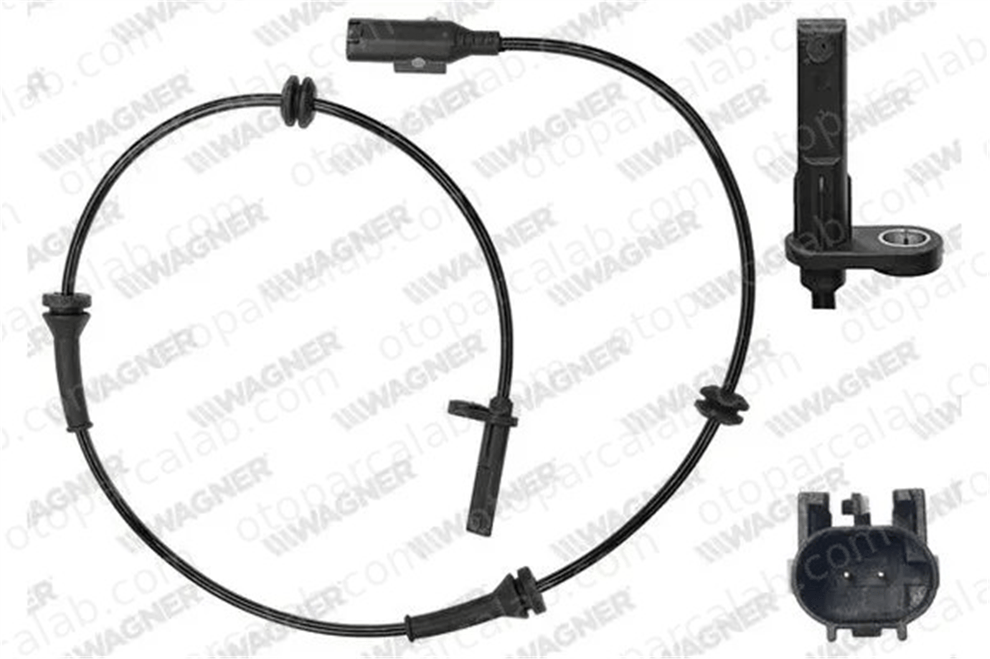 TRITON TRN0052 Abs Sensörü Arka Sağ FIAT PUNTO QUBO 4545J6 1635506580