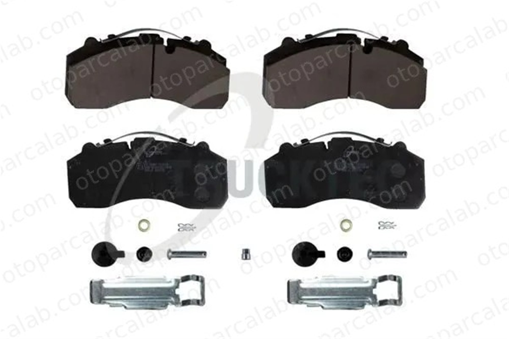 TRUCKTEC 01.35.211 Fren Disk Balata Ön MAN F90 MERCEDES-BENZ AROCS 34202220 0034202220
