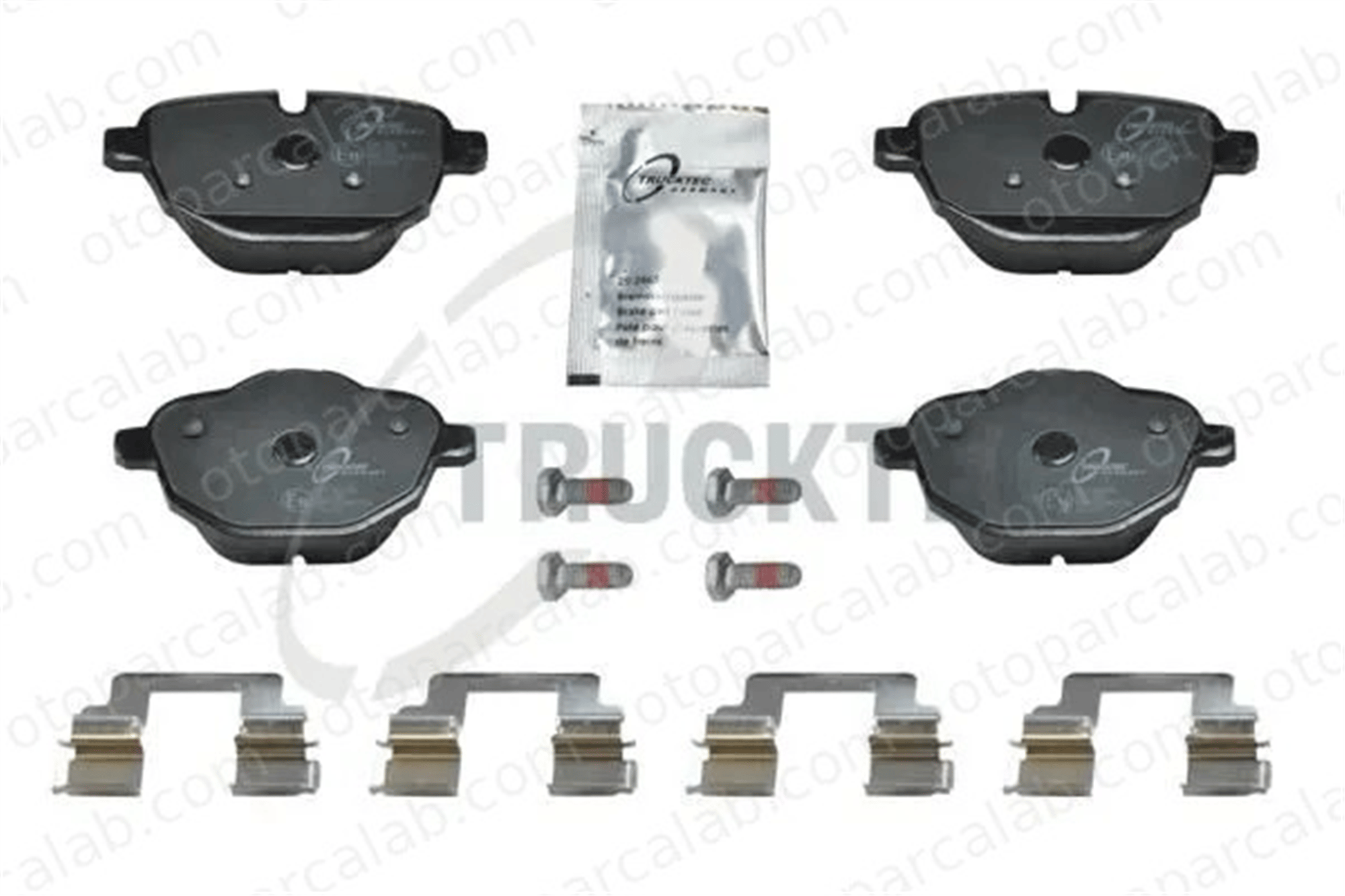 TRUCKTEC 08.35.049 Fren Disk Balata Arka BMW 5 5 Touring 34218847062 34206877648