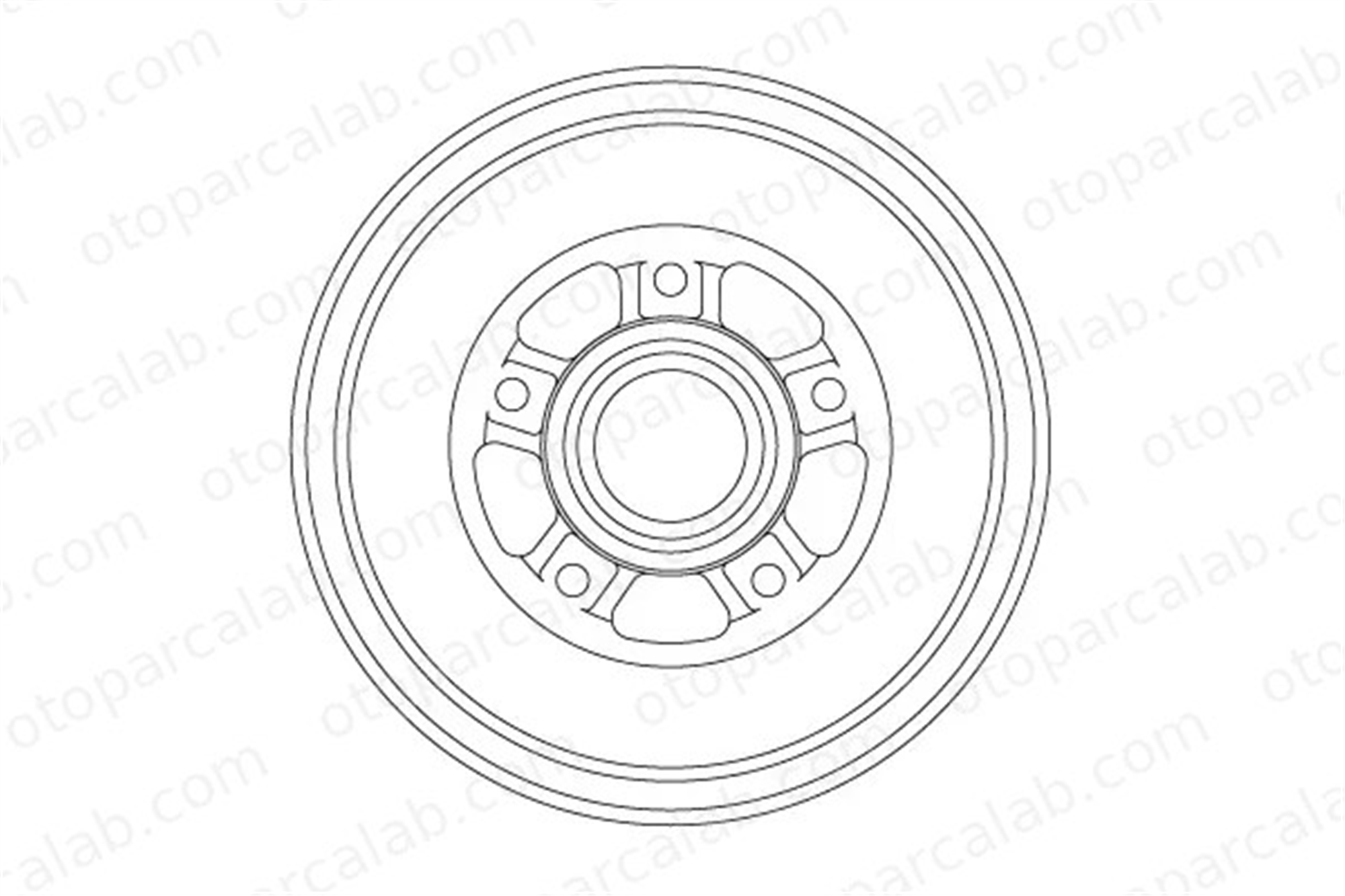 TRW DB4560MR Kampana Arka Sağ veya Sol DACIA DUSTER DUSTER Kasa/SUV 432000022R 432000023R