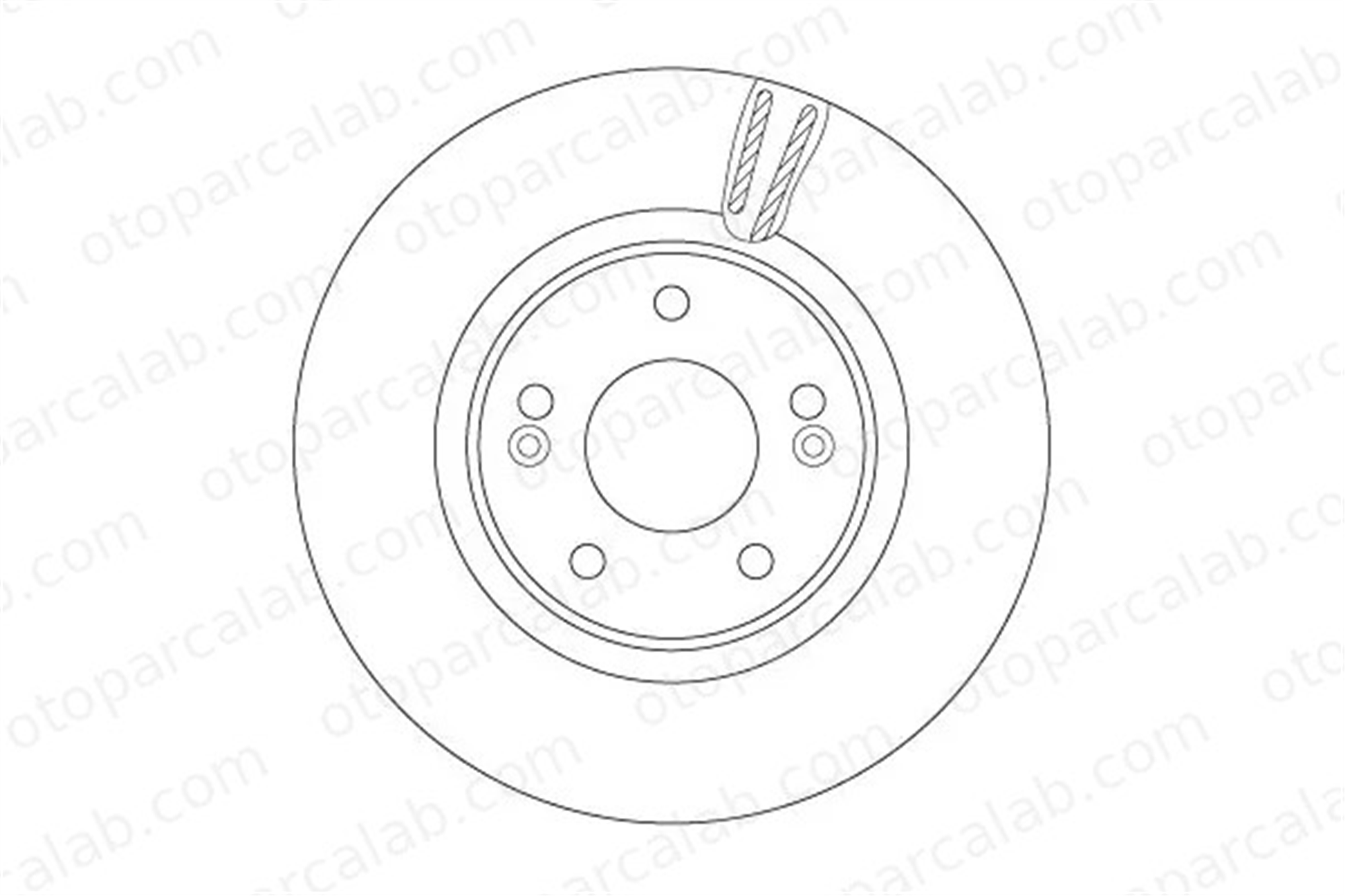 TRW DF6497S Fren Disk Ayna Ön Sağ ve Sol HYUNDAI TUCSON KIA SPORTAGE IV 51712J9100 51712C1000