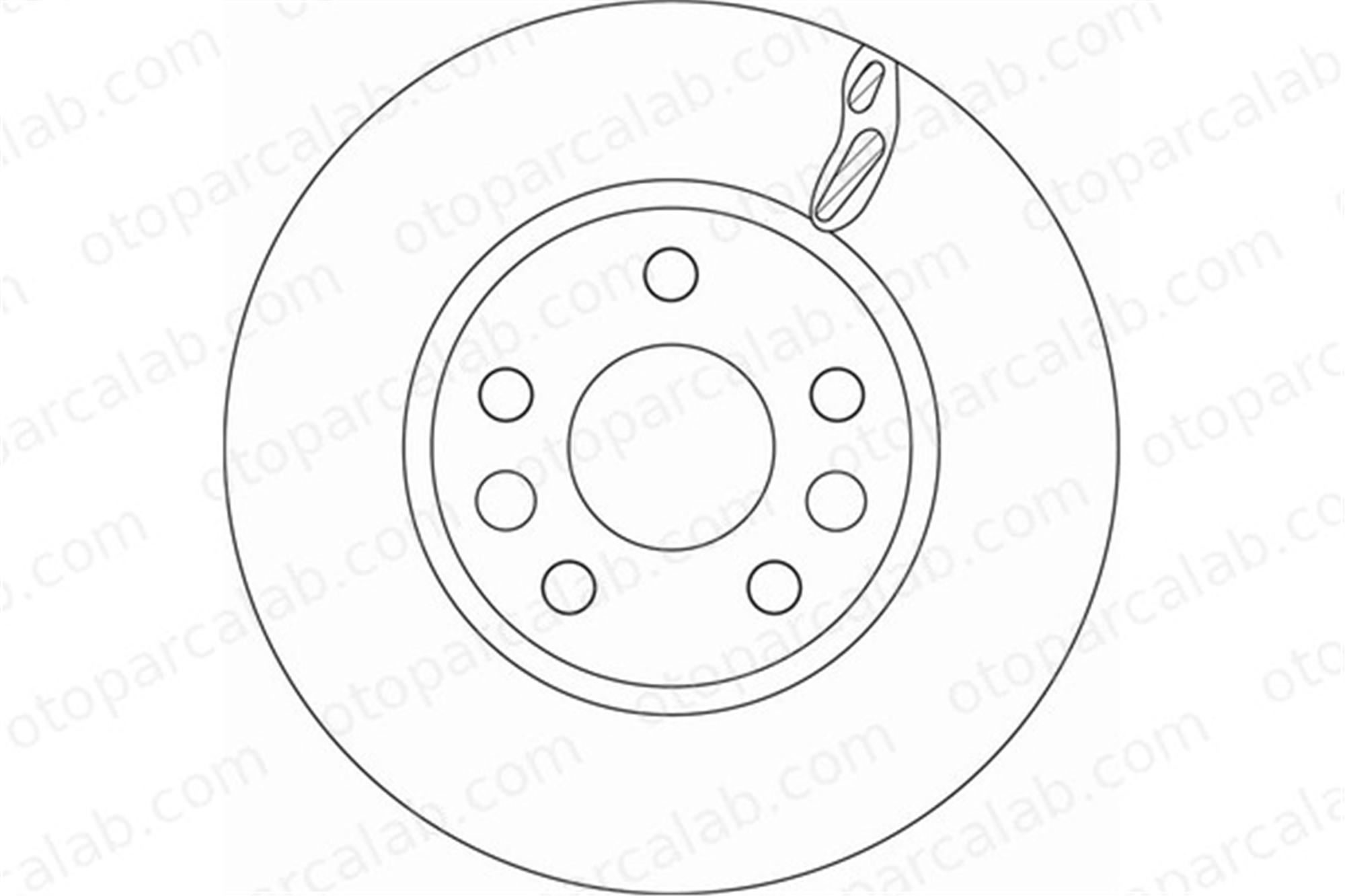 TRW DF6546 Fren Disk Ayna Ön Sağ ve Sol RENAULT MEGANE IV Grandtour MEGANE IV Hatchback 402062000R