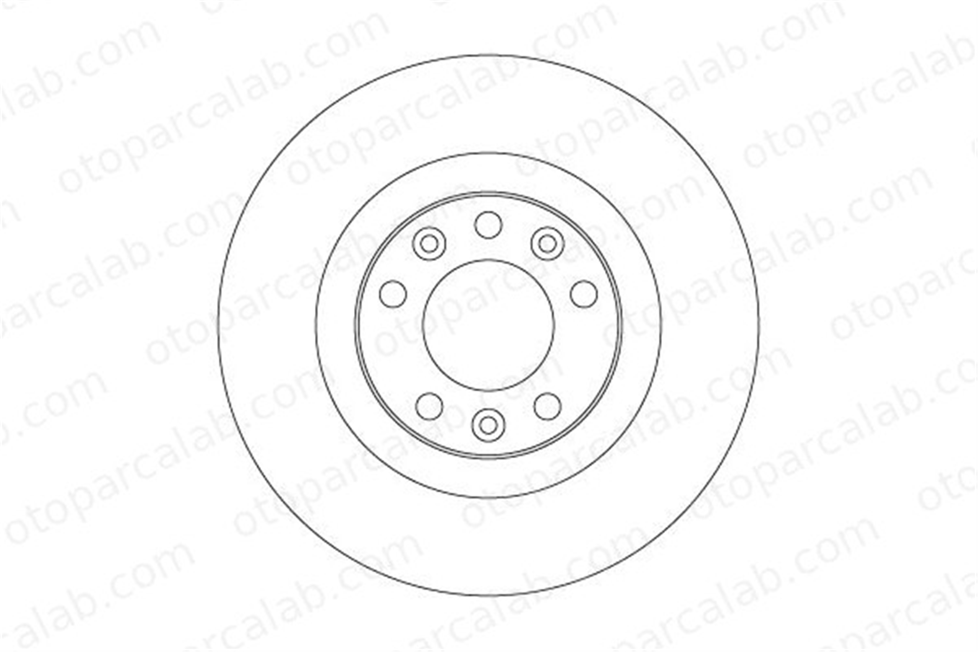 TRW DF6667 Fren Disk Ayna Arka Sağ ve Sol PEUGEOT 5008 II CITROËN C4 PICASSO II 1609583080