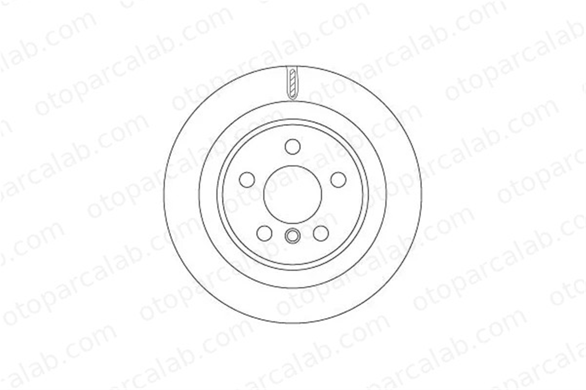 TRW DF6755 Fren Disk Ayna Arka Sağ ve Sol BMW X1 2 Gran Tourer 34216799369 34206891086