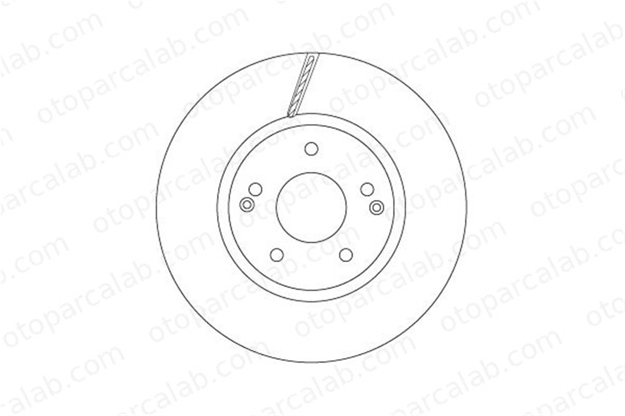 TRW DF6804 Fren Disk Ayna Ön Sağ ve Sol SSANGYONG KORANDO ACTYON SPORTS I 4144134000 4144134002