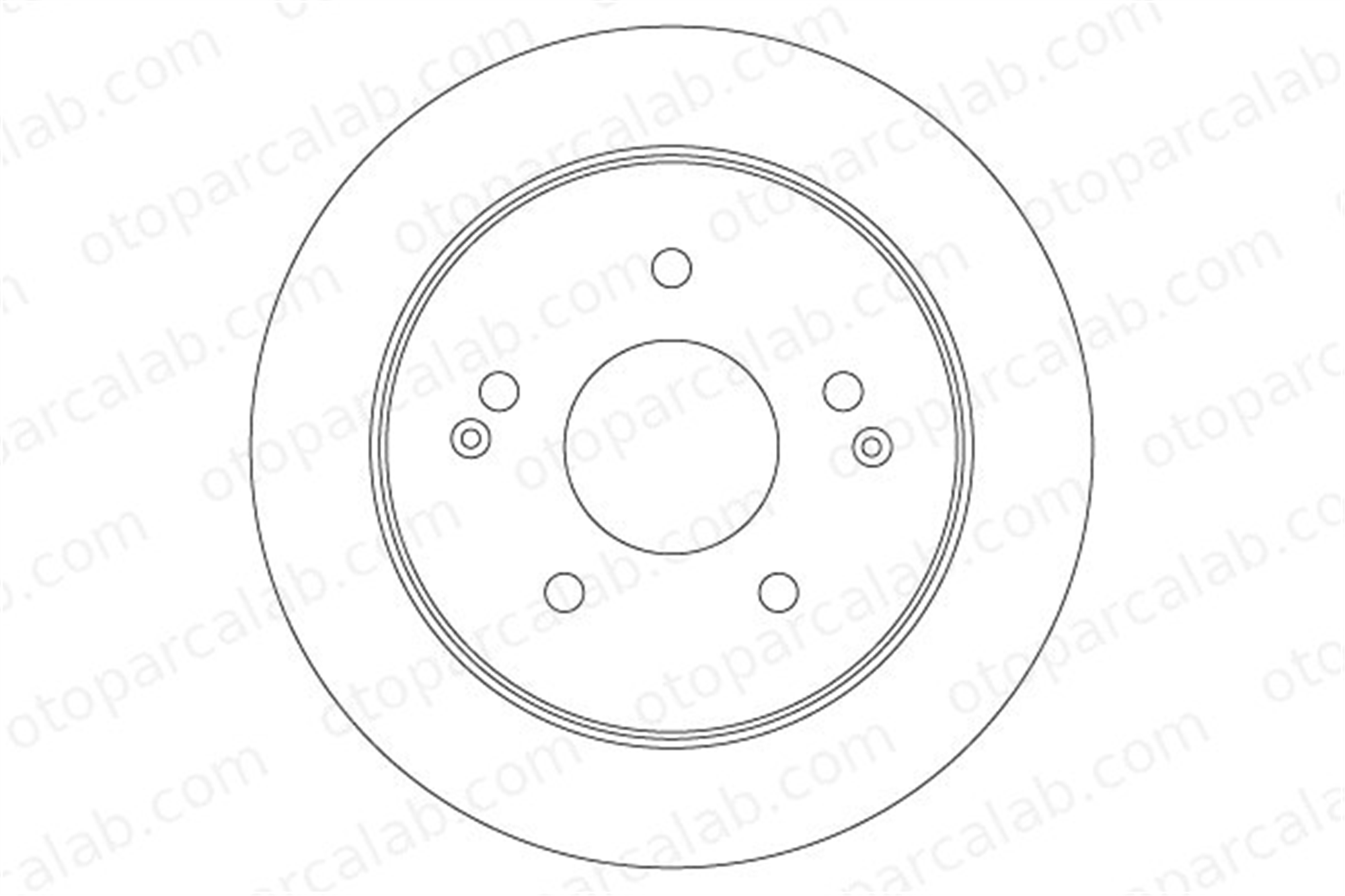 TRW DF6879S Fren Disk Ayna Arka Sağ ve Sol SSANGYONG ACTYON SPORTS I KORANDO 4840134001