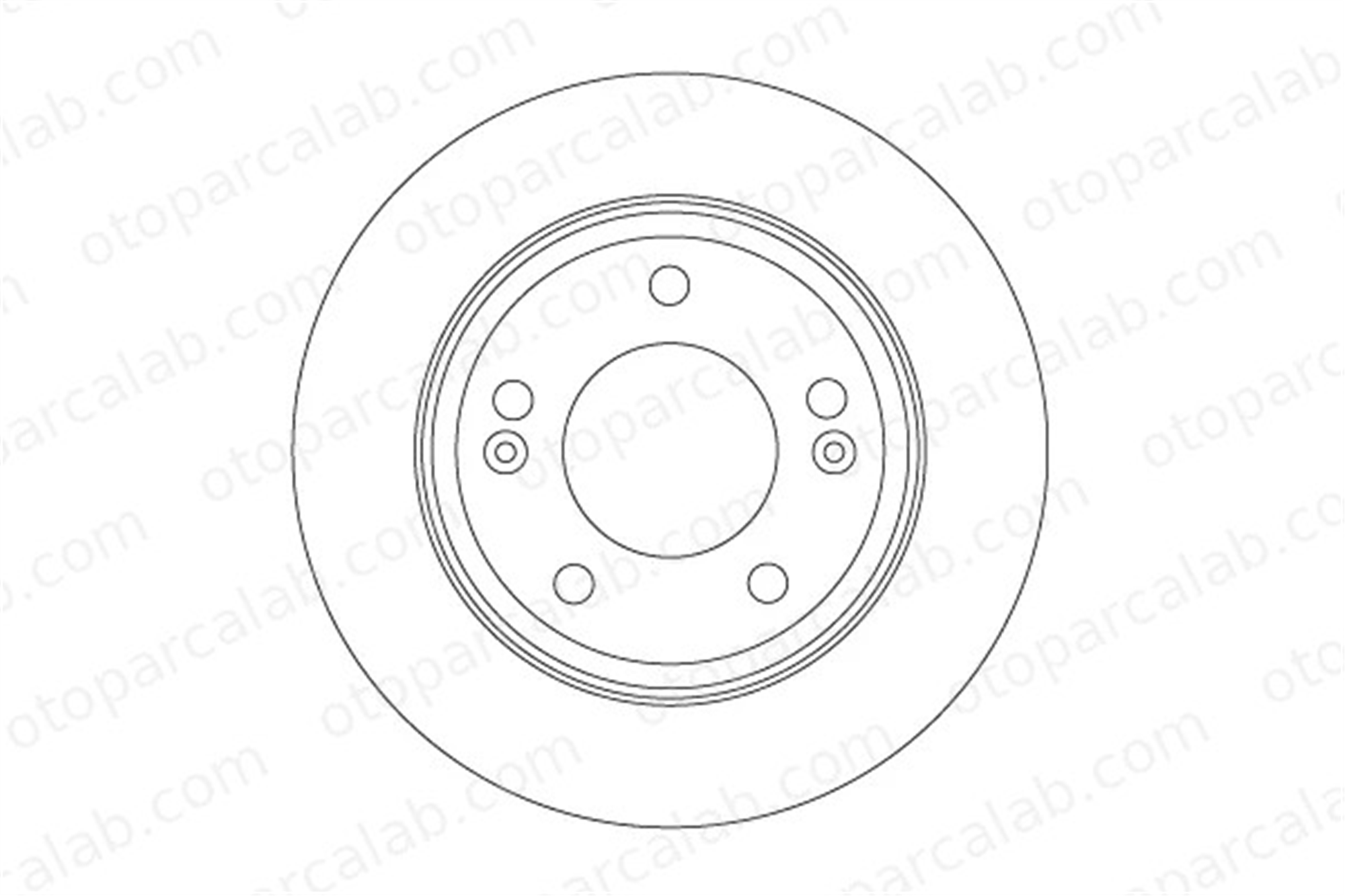 TRW DF6937 Fren Disk Ayna Arka Sağ ve Sol HYUNDAI ELANTRA VI Sedan i20 III 58411G2300