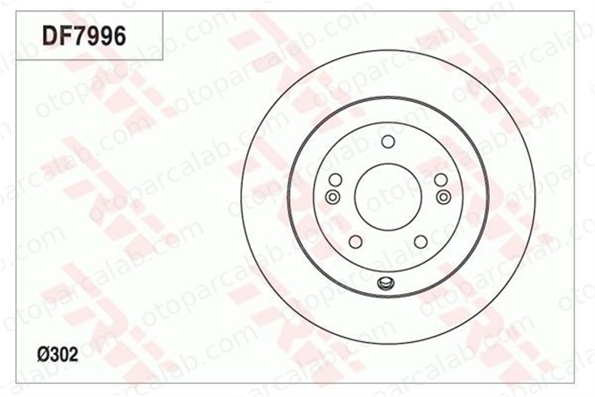 TRW DF7996 Fren Disk Ayna Arka Sağ ve Sol HYUNDAI SANTA FÉ III KIA SORENTO II 584112P000 584112W010