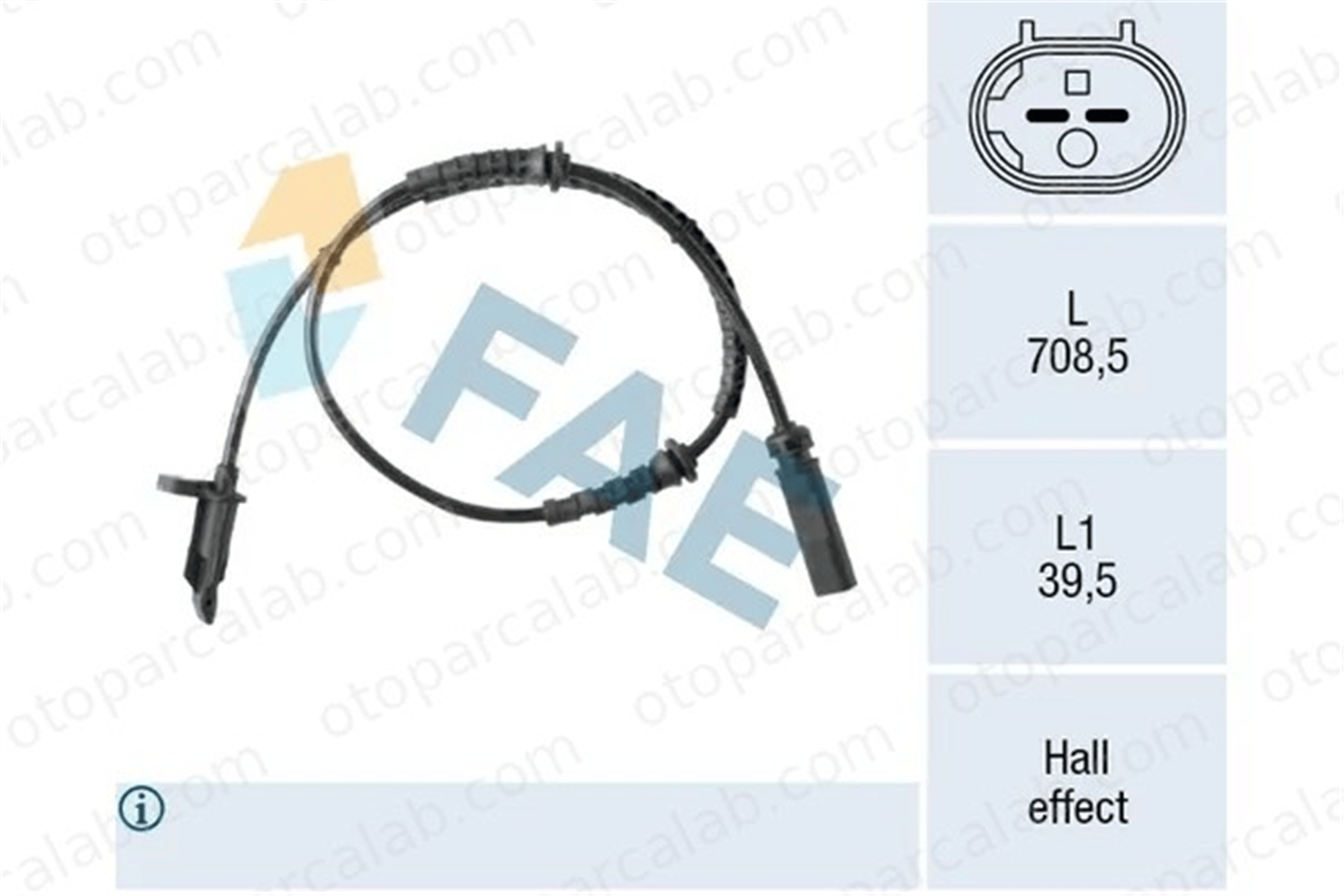 TRW GBS2638 Abs Sensörü Ön Sağ veya Sol BMW 2 Active Tourer X2 34526850765 6850765