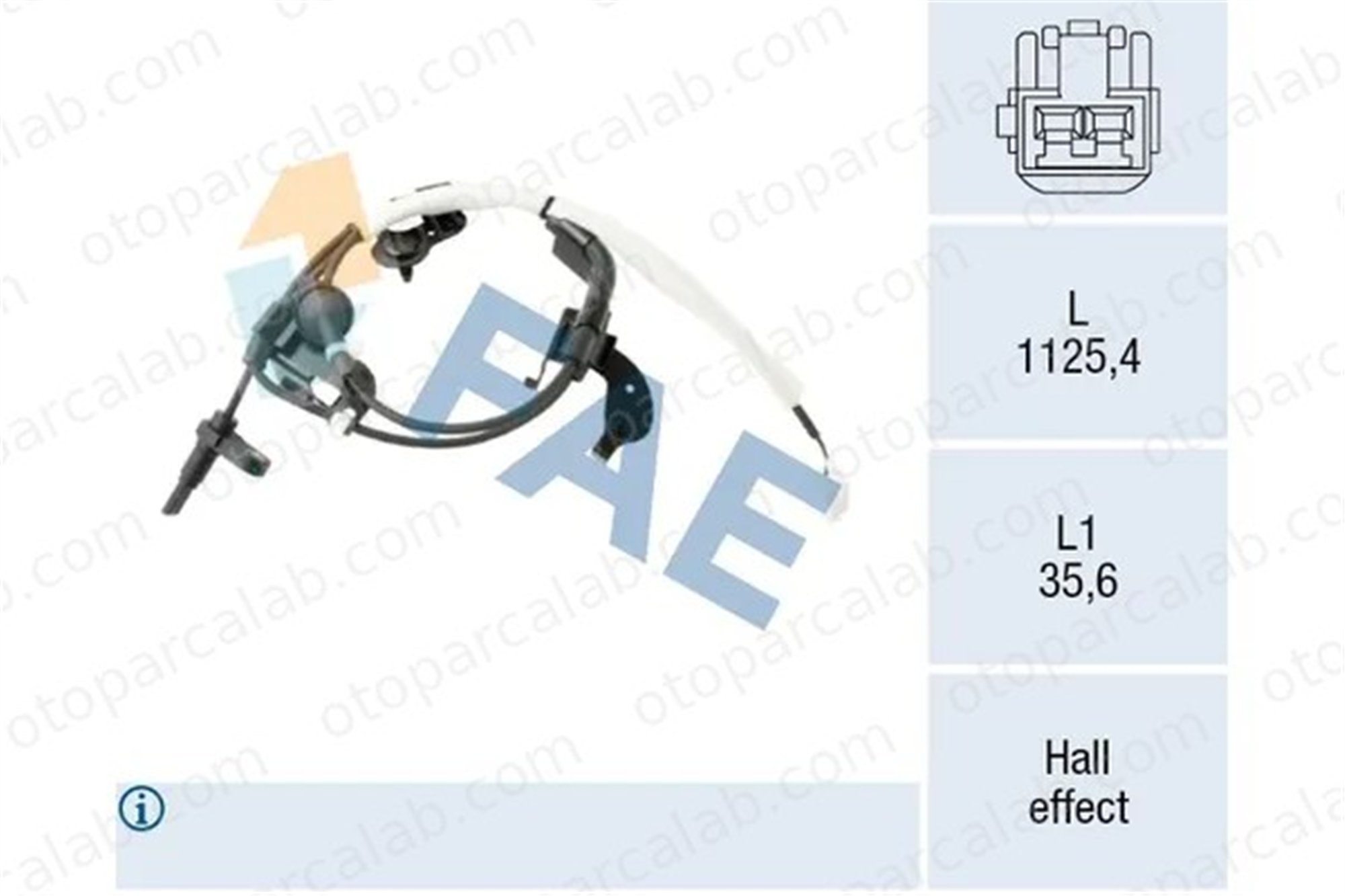 TRW GBS2735 Abs Sensörü Arka Sol TOYOTA RAV 4 III 8954642040