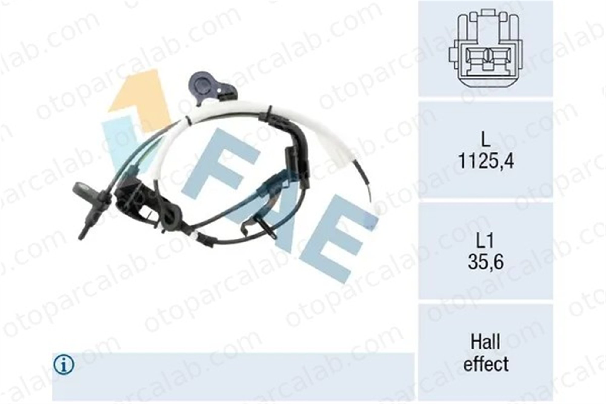 TRW GBS2736 Abs Sensörü Arka Sağ TOYOTA RAV 4 III 8954542040