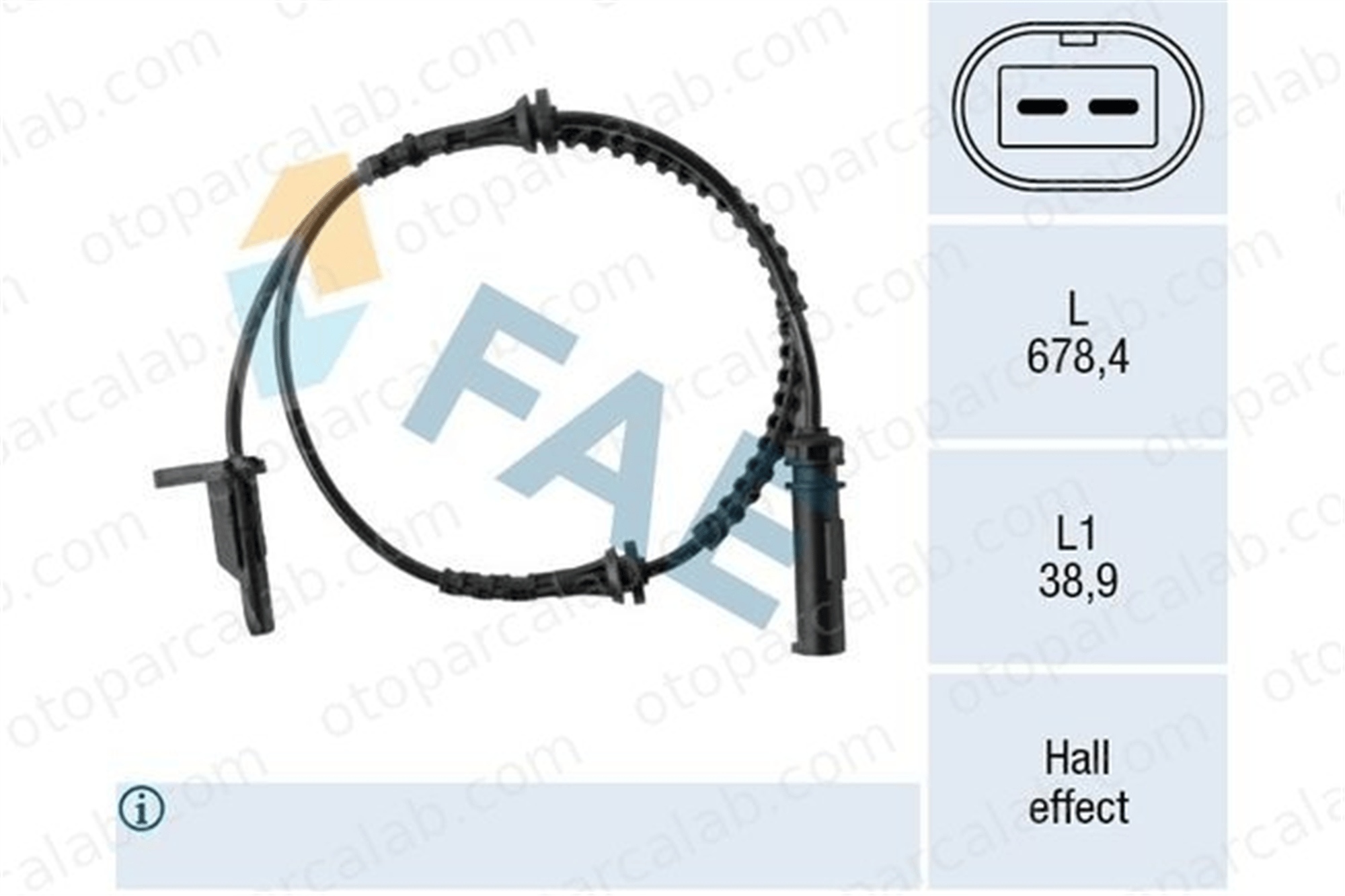 TRW GBS2782 Abs Sensörü Ön Sağ veya Sol MINI MINI MINI Cabrio 34526895880 6886655