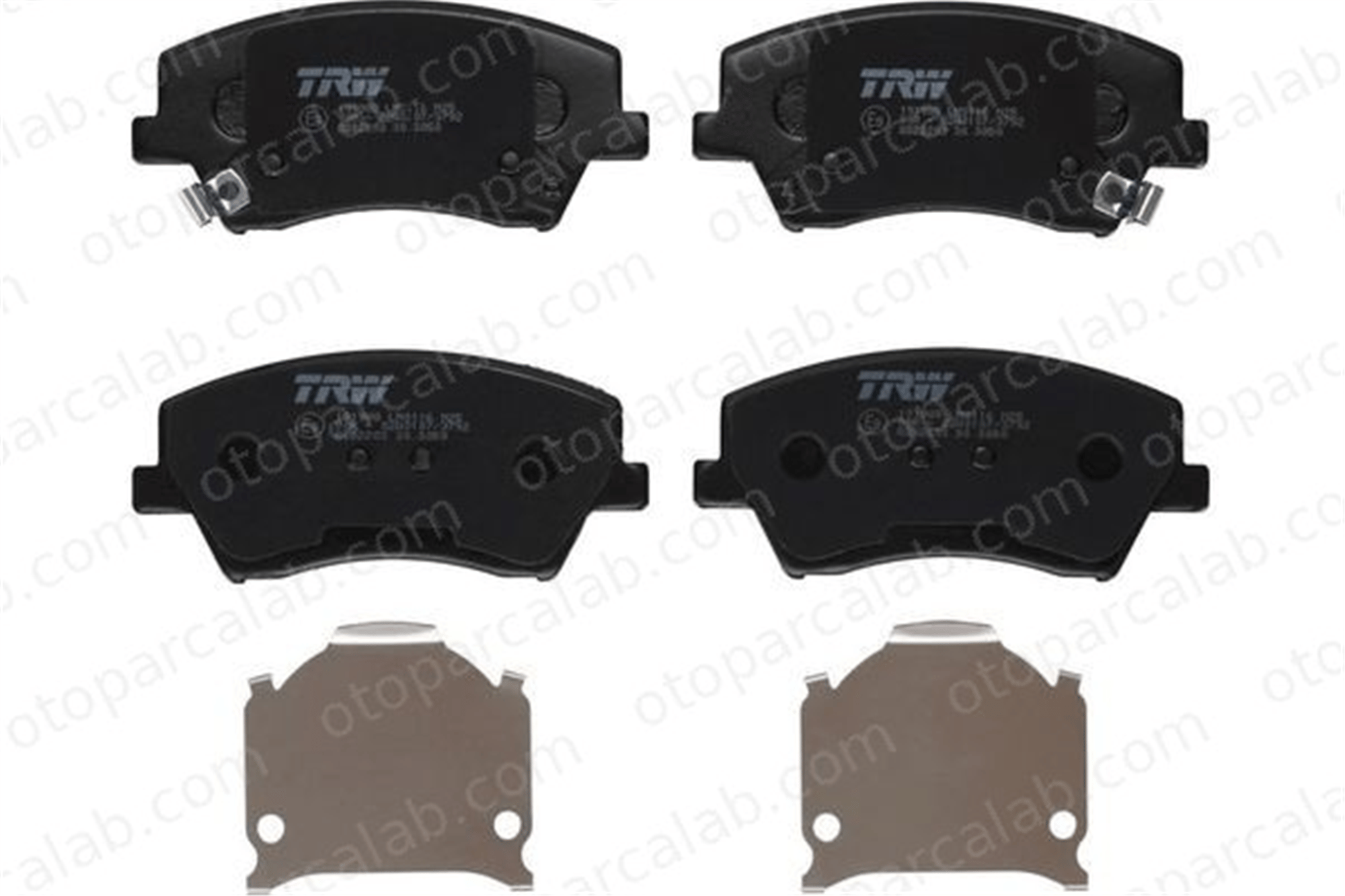 TRW GDB2203 Fren Disk Balata Ön HYUNDAI ELANTRA VI Sedan IONIQ 58101A6A00 58101A6A20