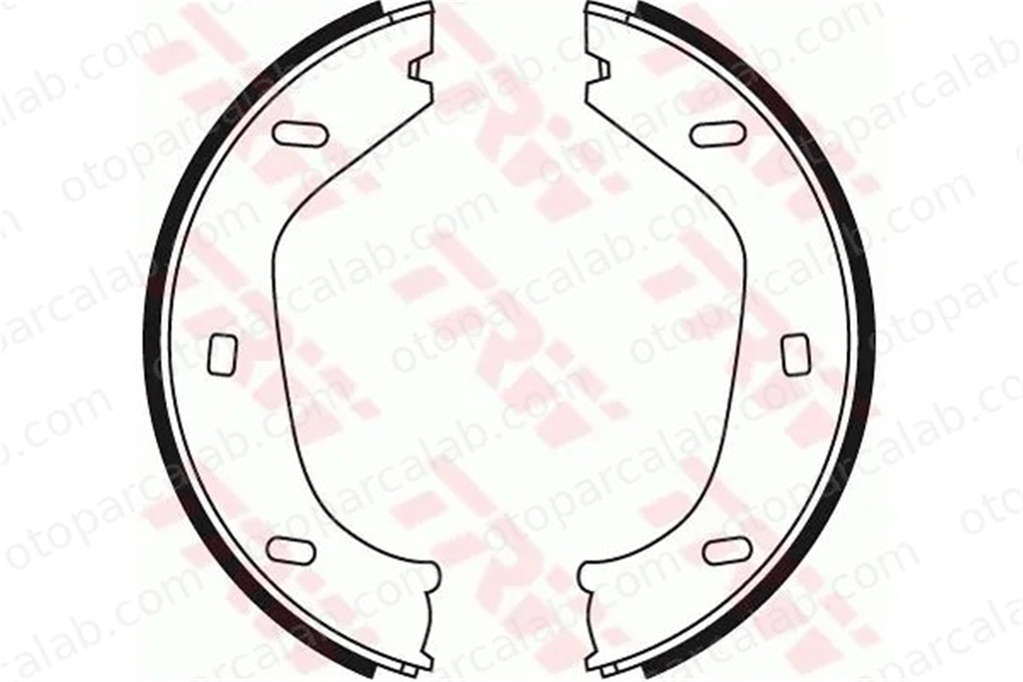 TRW GS8219 El Fren Balatası BMW 3 ALFA ROMEO SPIDER 34411118053 60516551