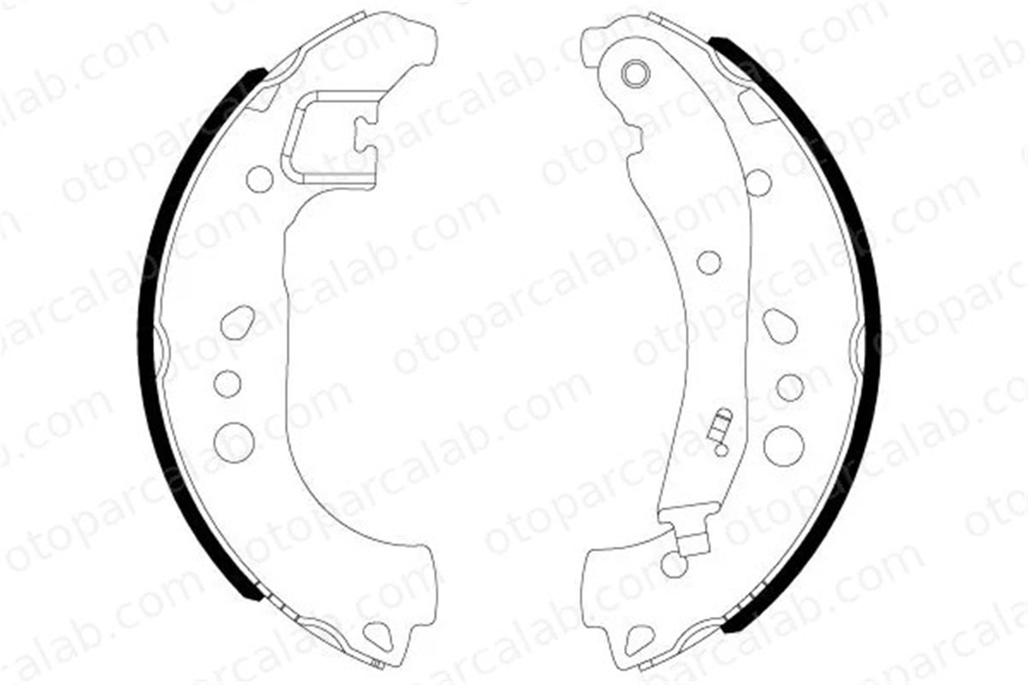 TRW GS8926 Fren Pabuçlu Balata Arka SEAT IBIZA V VW POLO VI 2Q0698525A