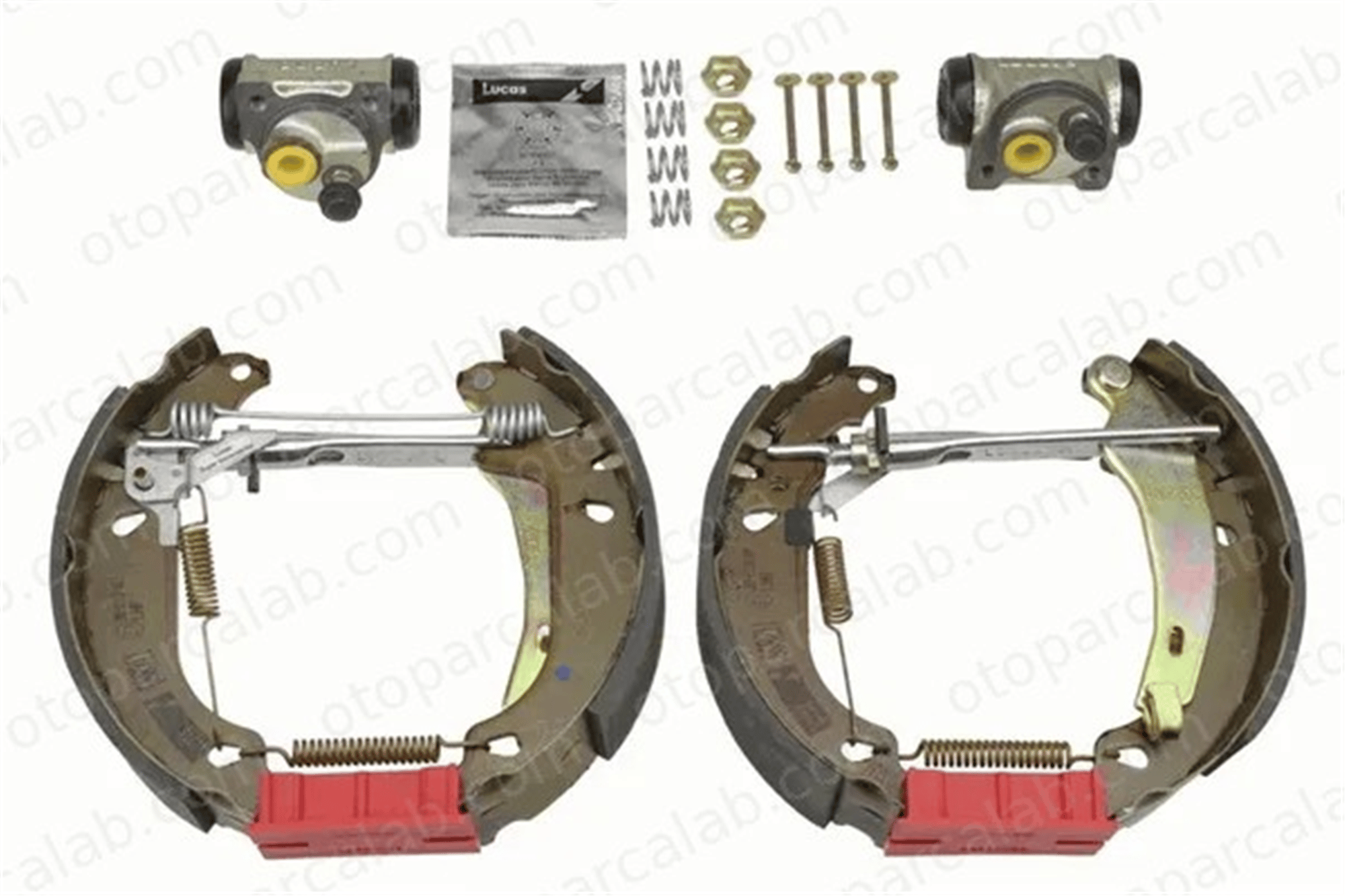 TRW GSK1019 Fren Pabuçlu Balata Arka RENAULT 11 9 MKP00135 7701202665