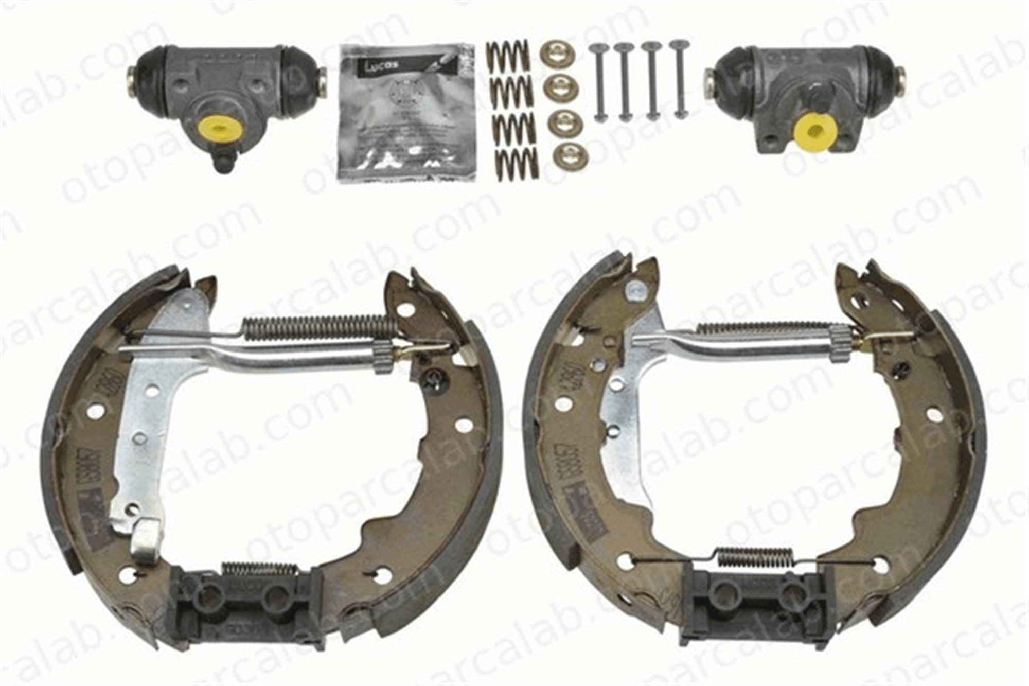 TRW GSK1032 Fren Pabuçlu Balata Arka RENAULT 5 4 7701202727 7701203466