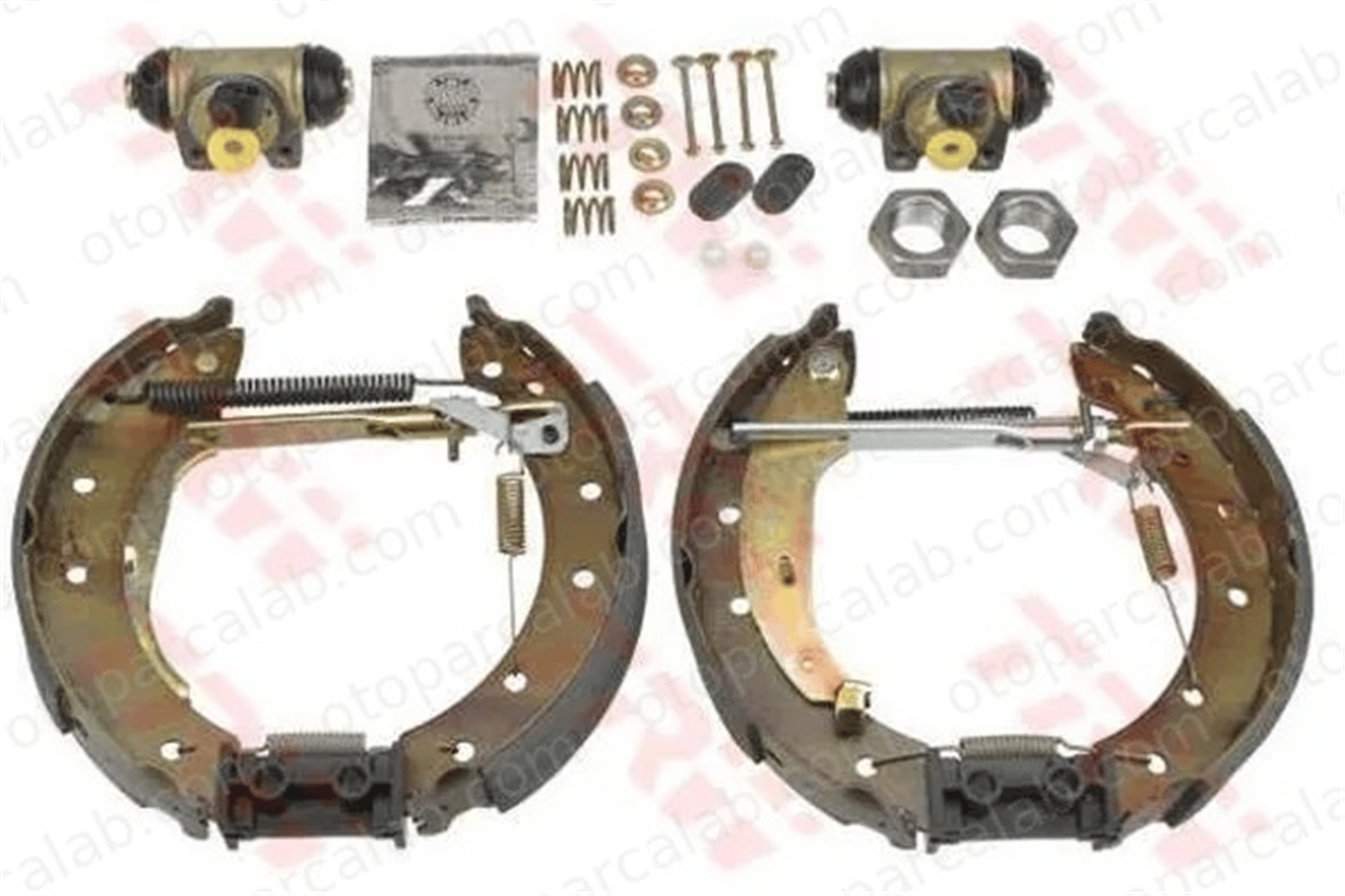 TRW GSK1138 Fren Pabuçlu Balata Ön veya Arka CITROËN SAXO XSARA 42414L 42414Z