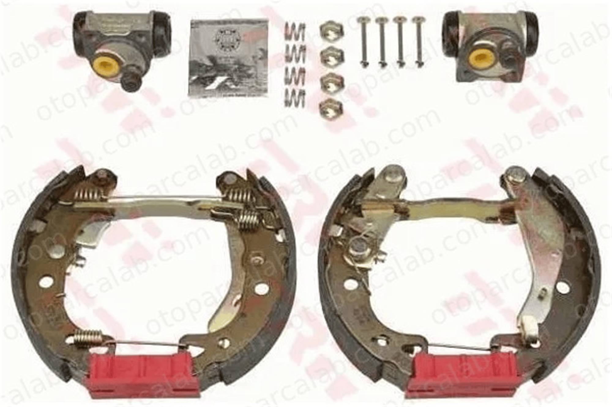 TRW GSK1139 Fren Pabuçlu Balata Arka CITROËN AX 42415X 95654080