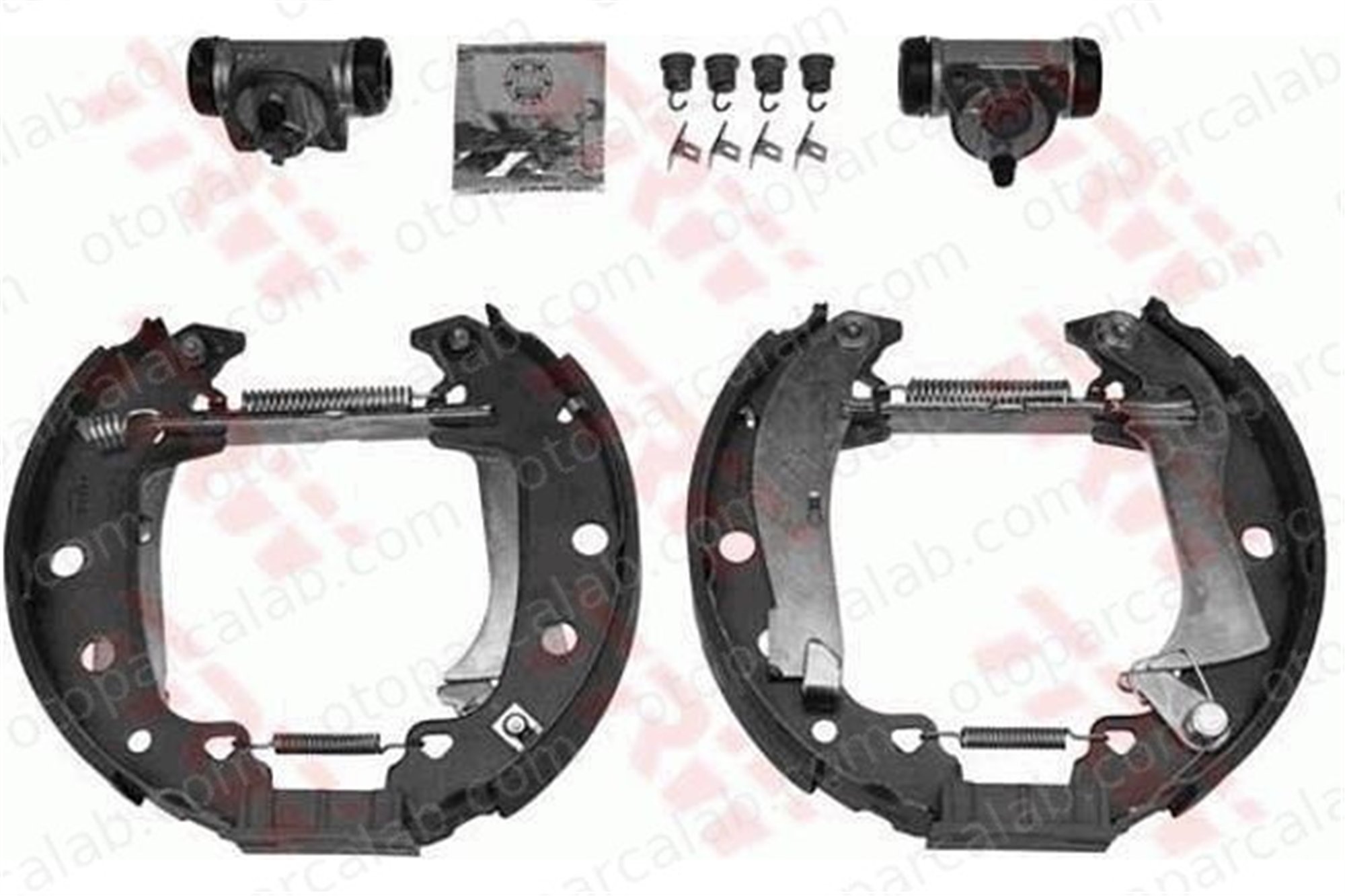 TRW GSK1140 Fren Pabuçlu Balata Arka CITROËN C15 Kasa/büyük limuzin RENAULT 18 Variable 42415T 95618244