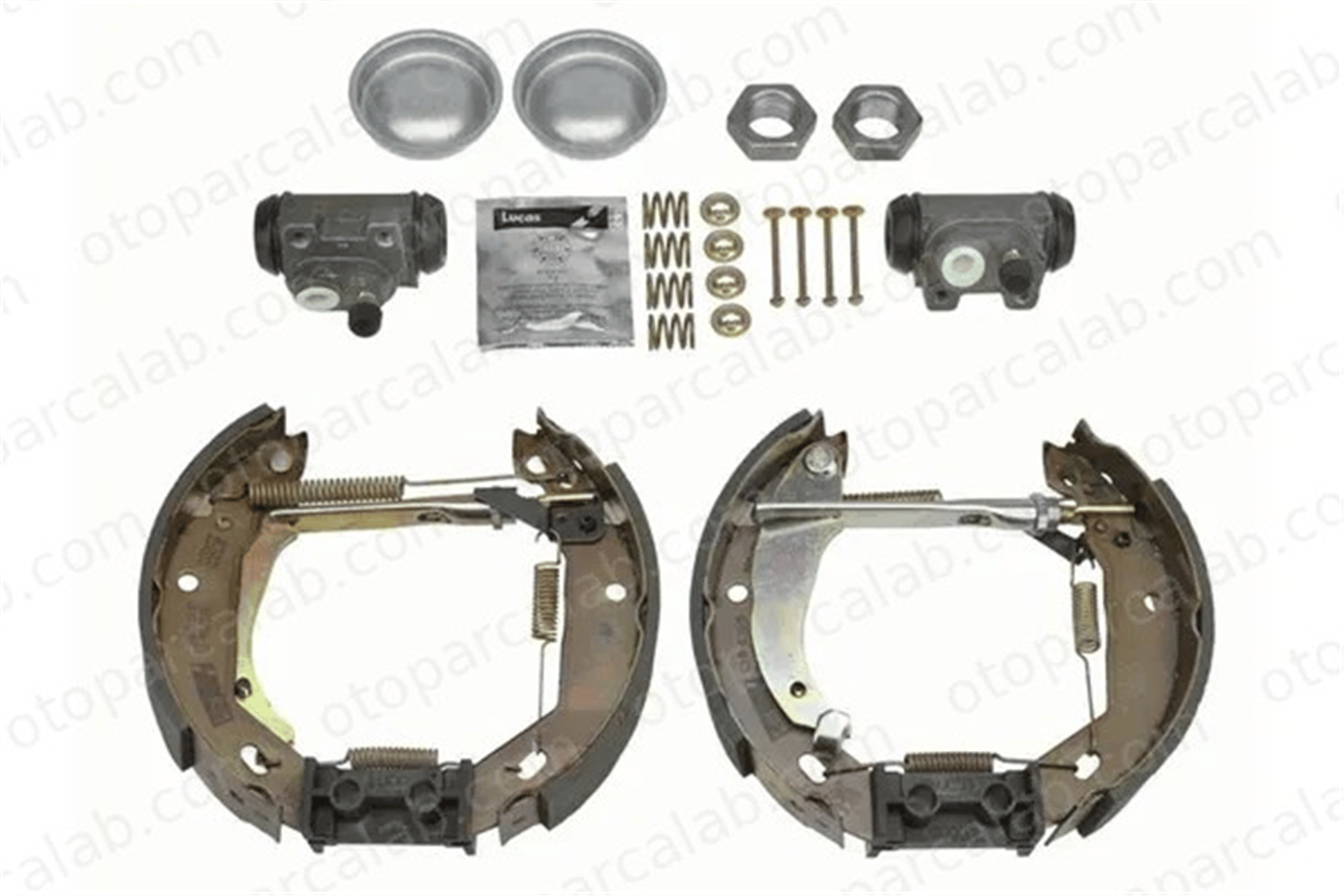 TRW GSK1242 Fren Pabuçlu Balata Arka PEUGEOT 309 I 309 II 42412J 42417H