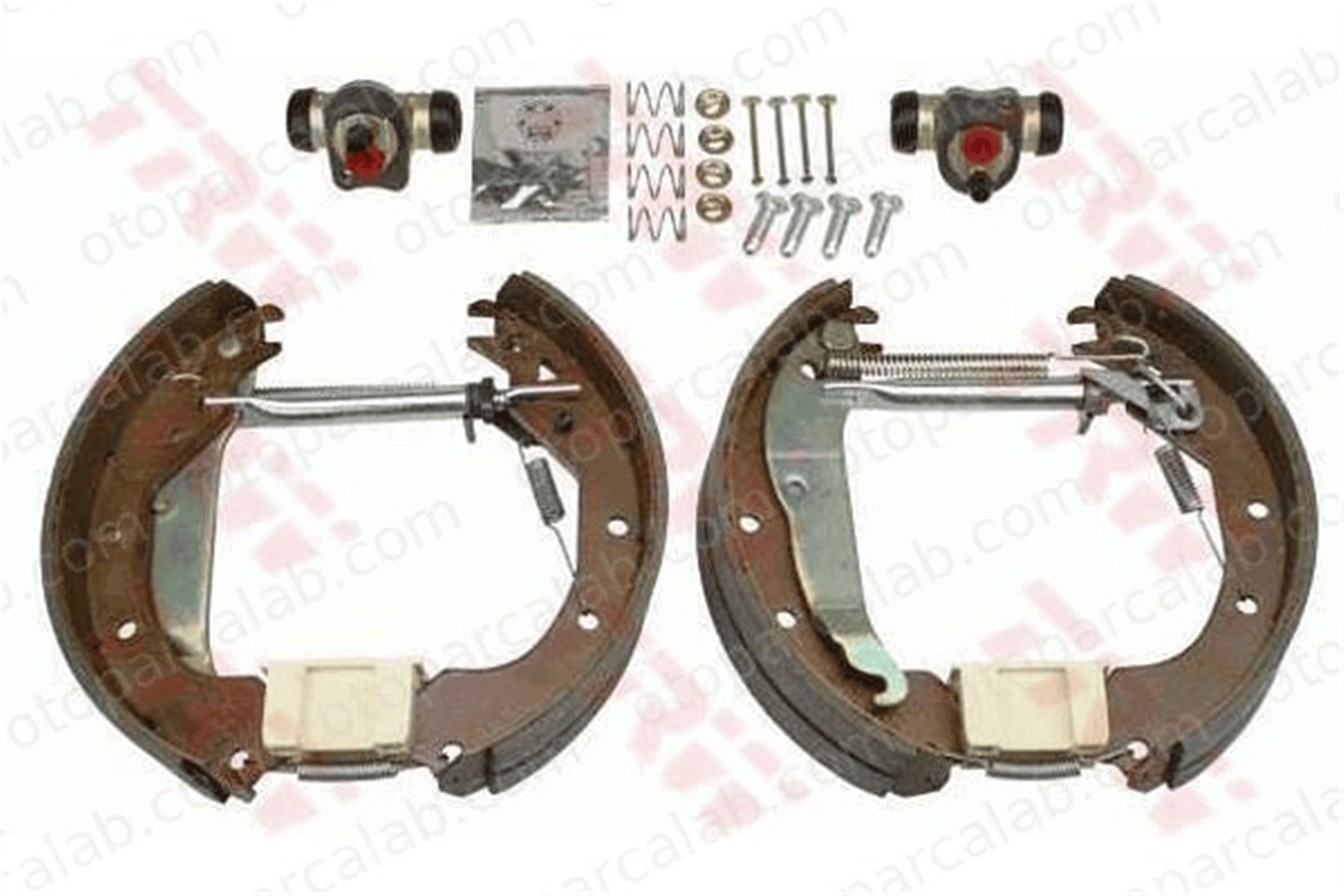 TRW GSK1613 Fren Pabuçlu Balata Arka OPEL KADETT E Station wagon KADETT E Combo 0