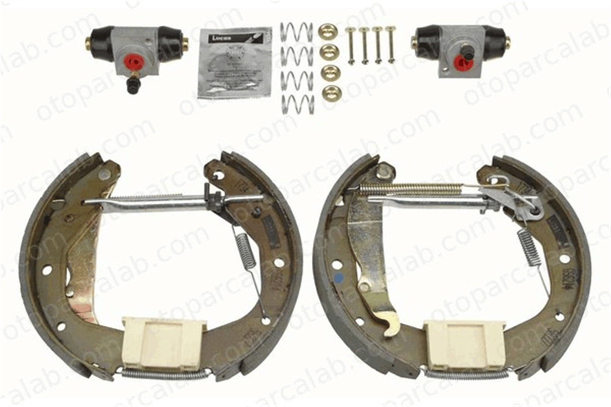 TRW GSK1621 Fren Pabuçlu Balata Arka OPEL KADETT E Hatchback KADETT E 0