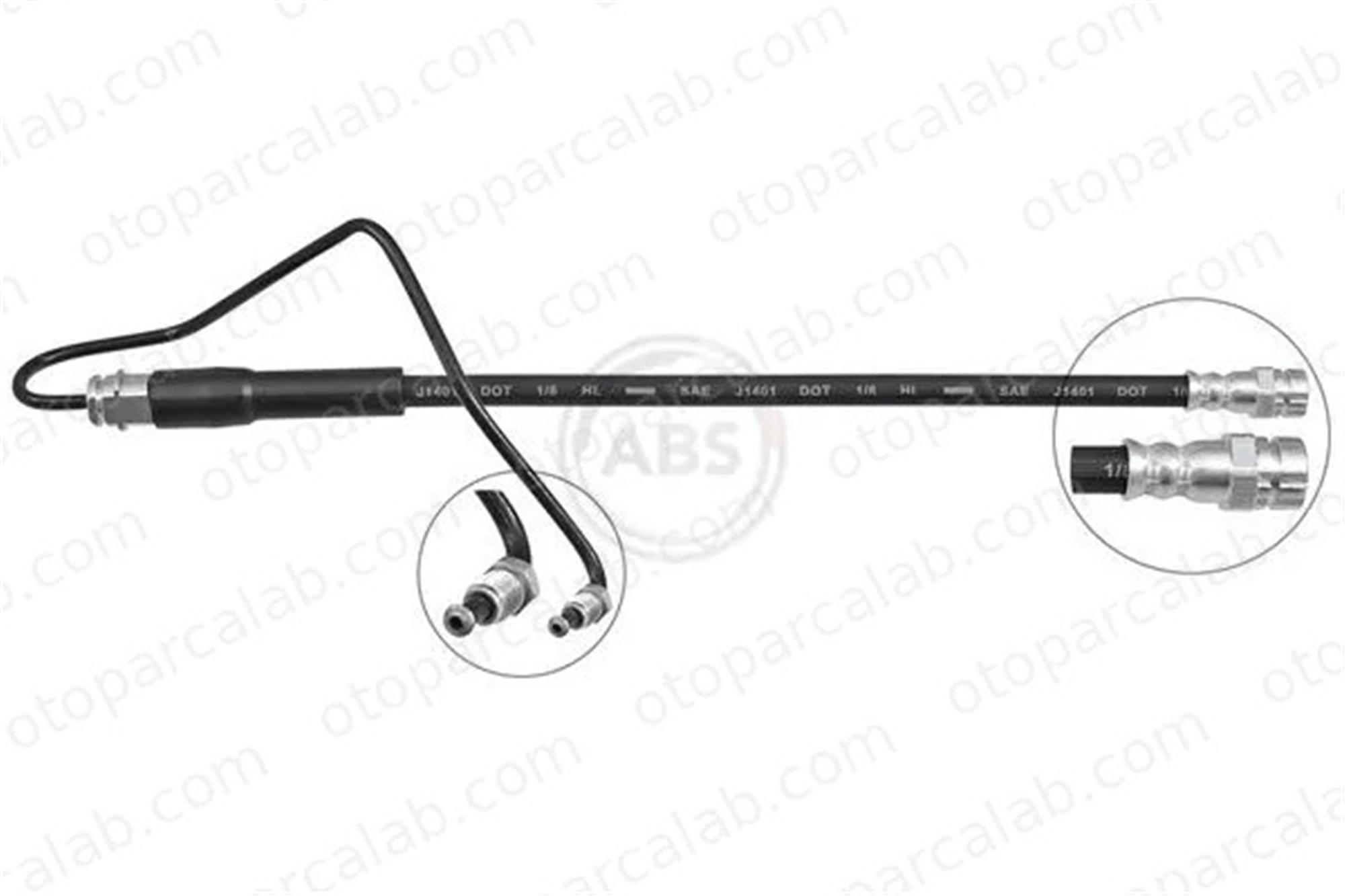 TRW PHB2088 Fren Hortumu Ön Sol AUDI Q5 Q5 Sportback 80A611707B