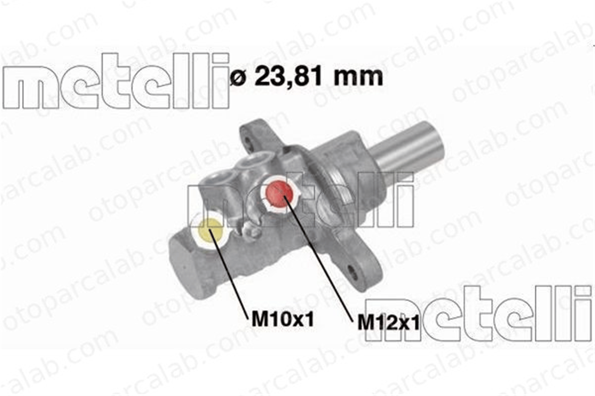 TRW PMK979 Fren Ana Merkez CITROËN C4 II DS4 4601Y3 DS4601Y3