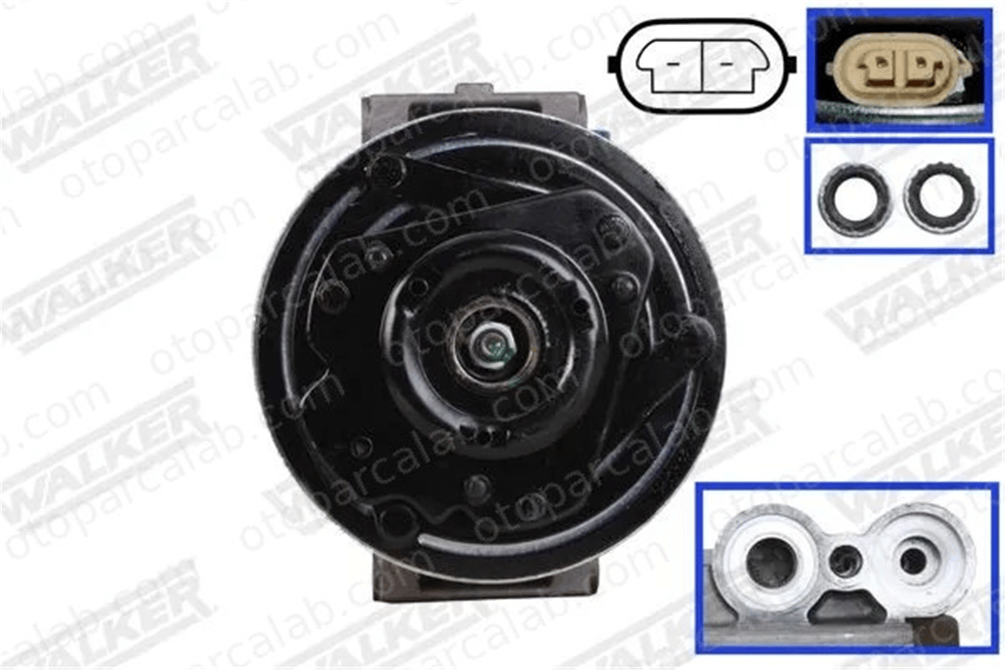 TSP0155654 Klima Kompresörü CHEVROLET AVEO / KALOS Hatchback AVEO / KALOS Sedan 96442920 9648493