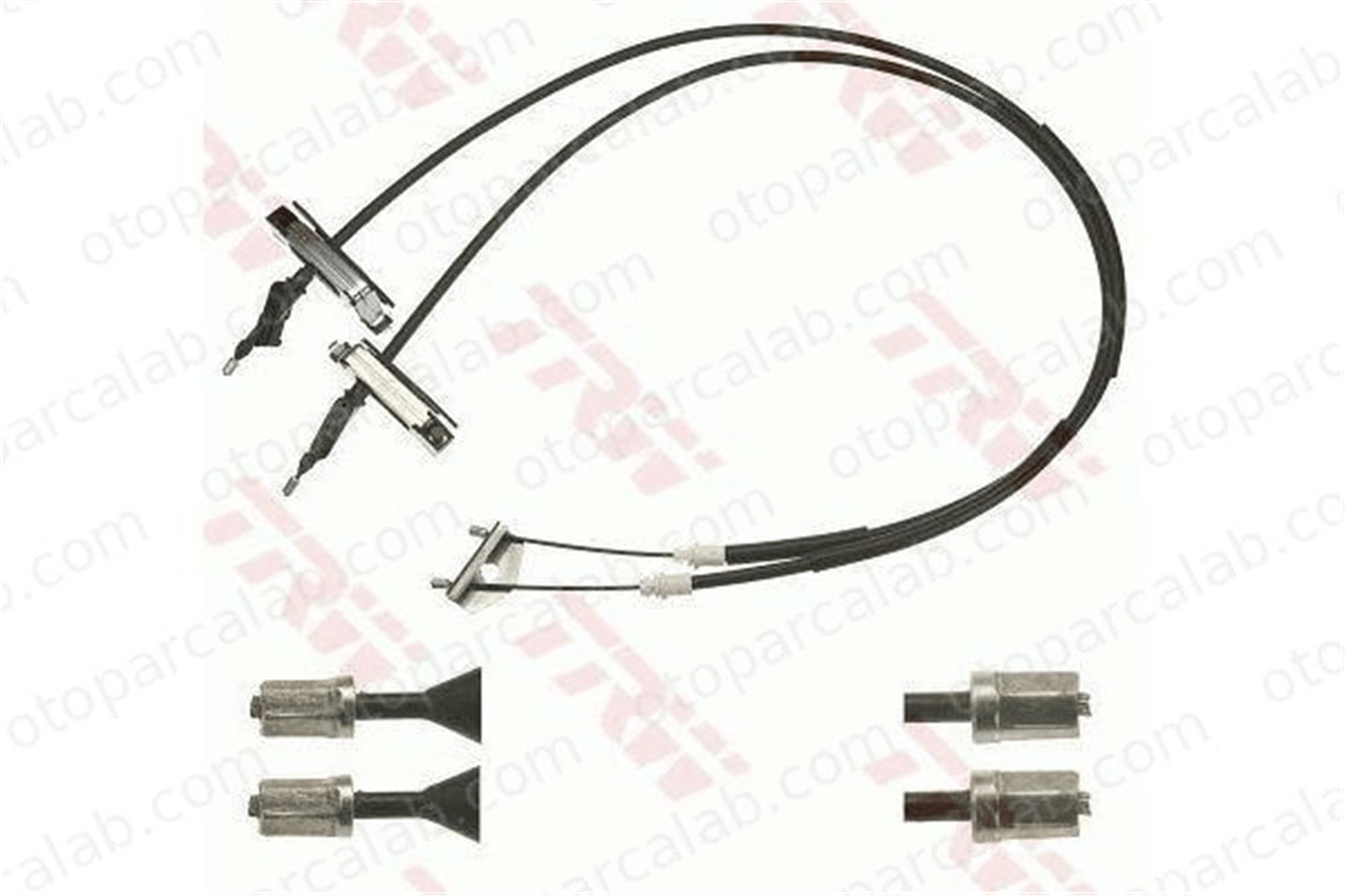 TURTEL 502-3222 El Fren Teli Arka Sağ veya Sol FORD FOCUS I FOCUS I Sedan 3S412A603CB 1253158
