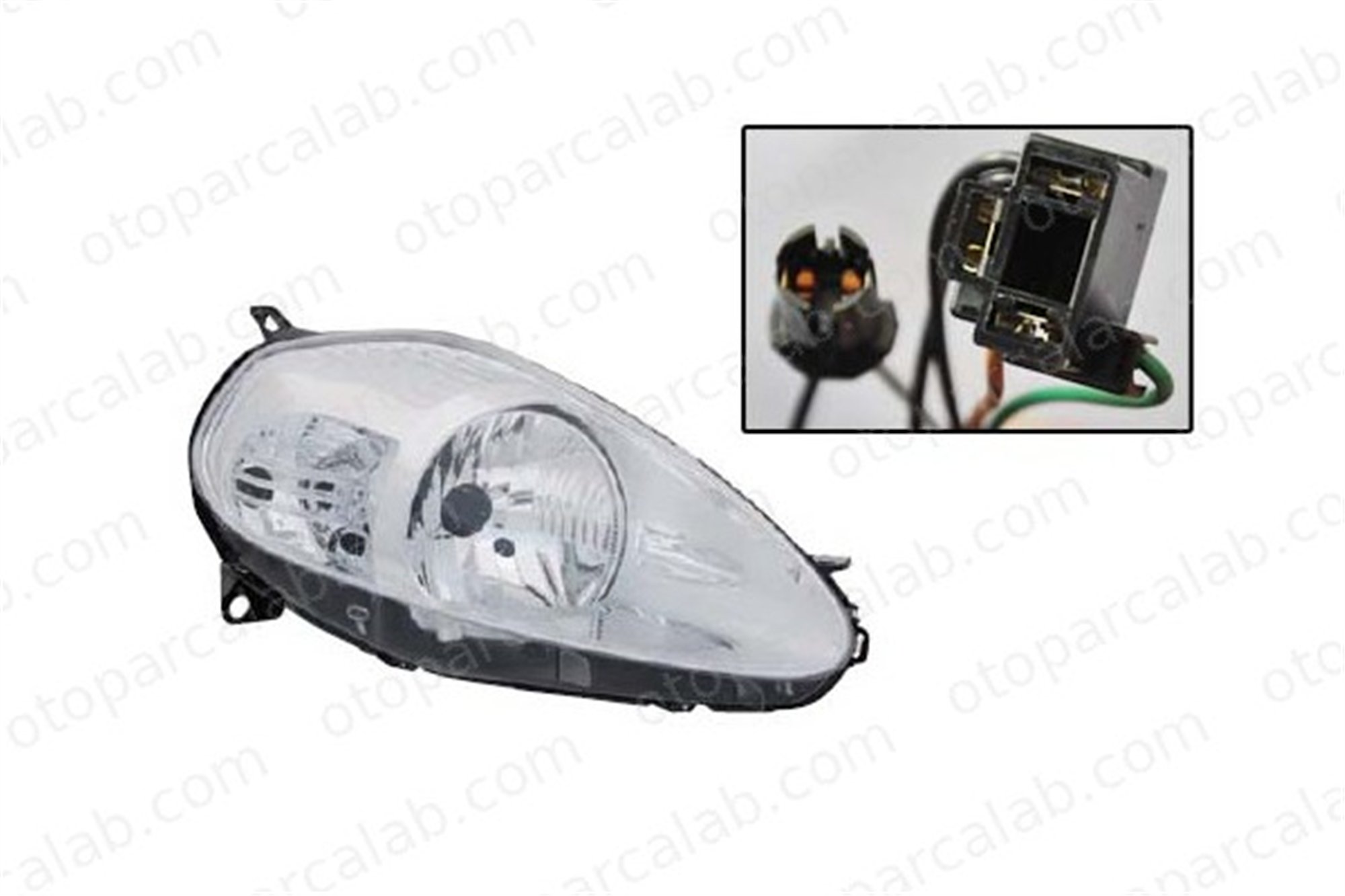 TYC FIA10PU001 Far Sağ FIAT GRANDE PUNTO PUNTO 51701594 0051701594