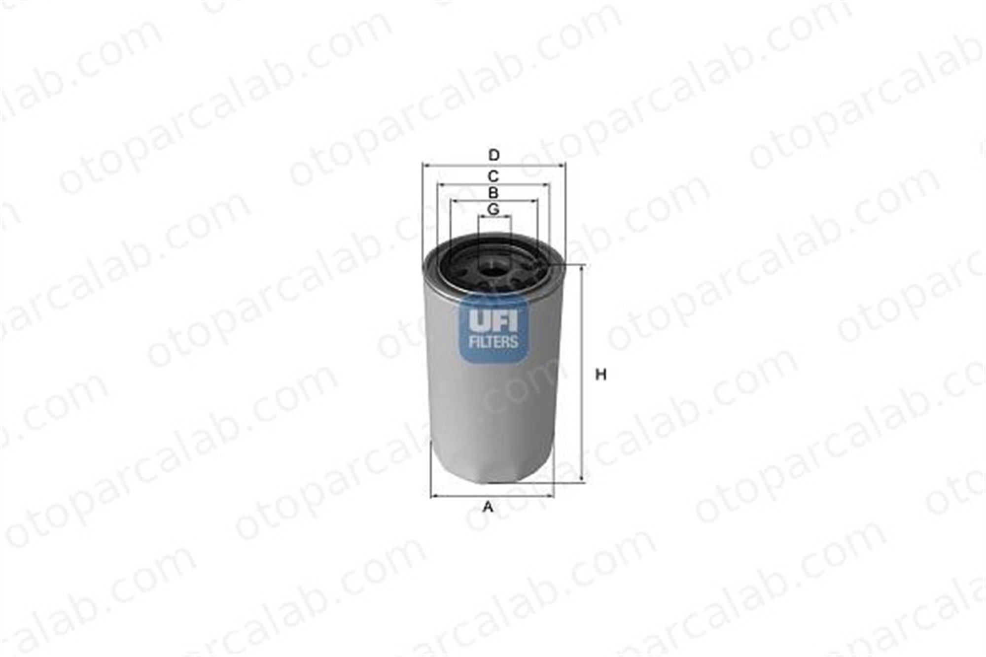 UFI 23.602.00 Yağ Filtresi MAN F90 TGS I 2360200 5700043