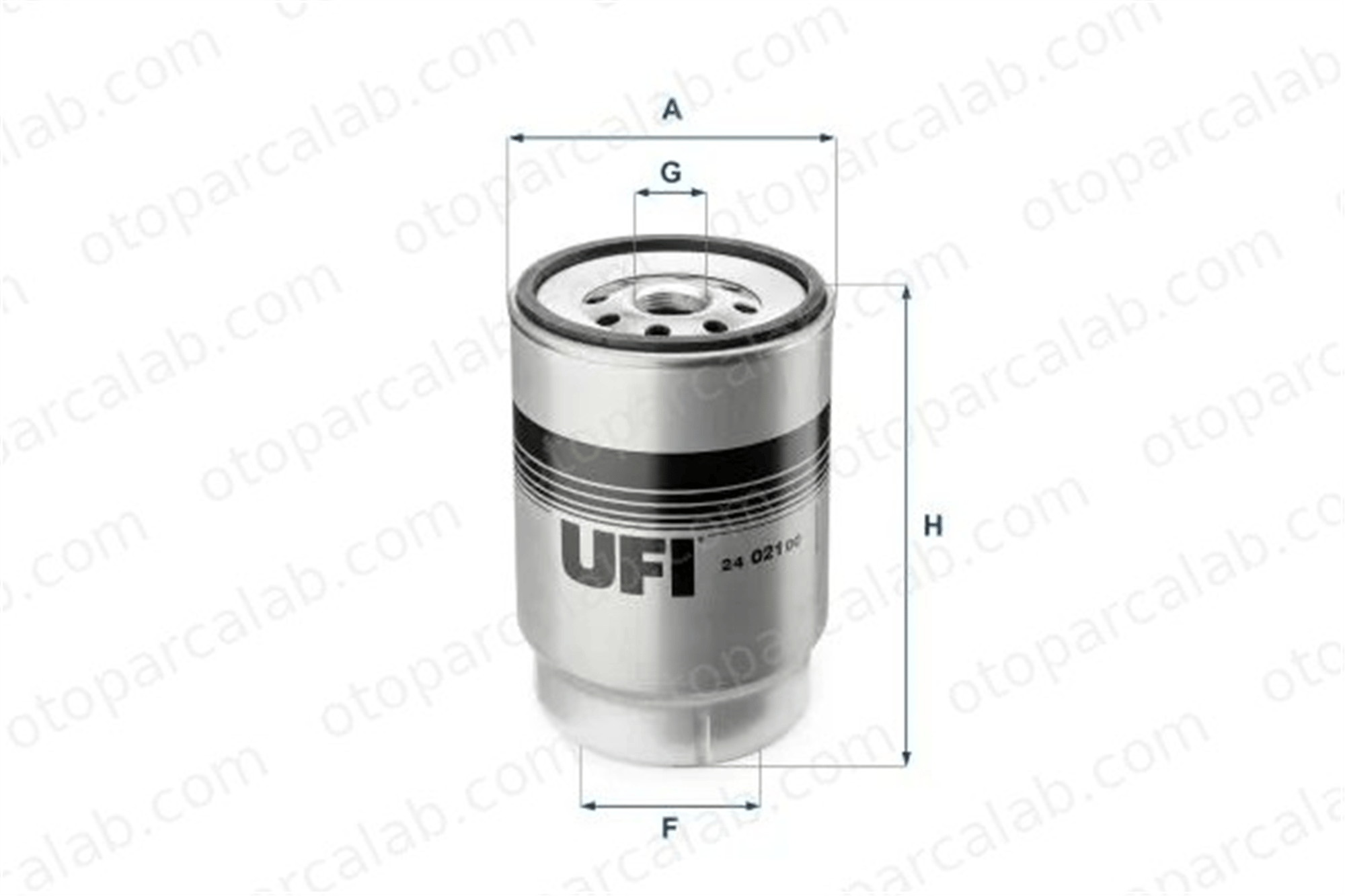 UFI 24.021.00 Yakıt Filtresi DAF XF II XD 2402100 ACP0287890