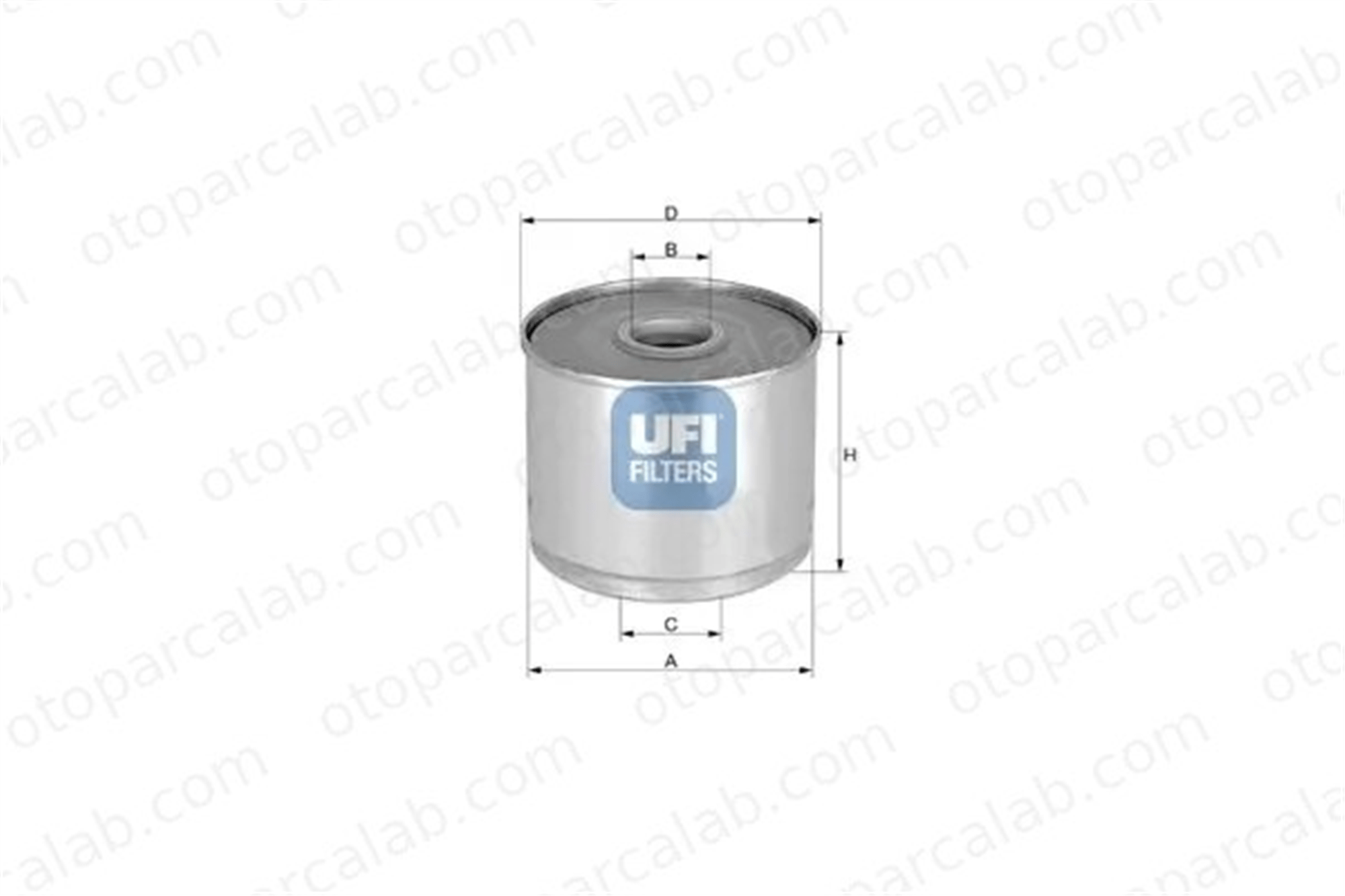 UFI 24.369.00 Yakıt Filtresi FIAT DUCATO Panelvan/Van DUCATO Platform şasi 2436900 1455922