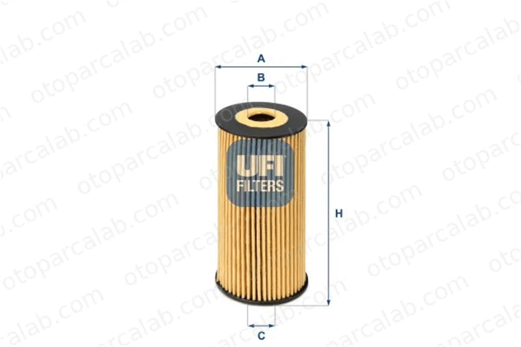 UFI 25.170.00 Yağ Filtresi OPEL MOVANO B Panelvan/Van MOVANO B Platform şasi 2517000 93168068