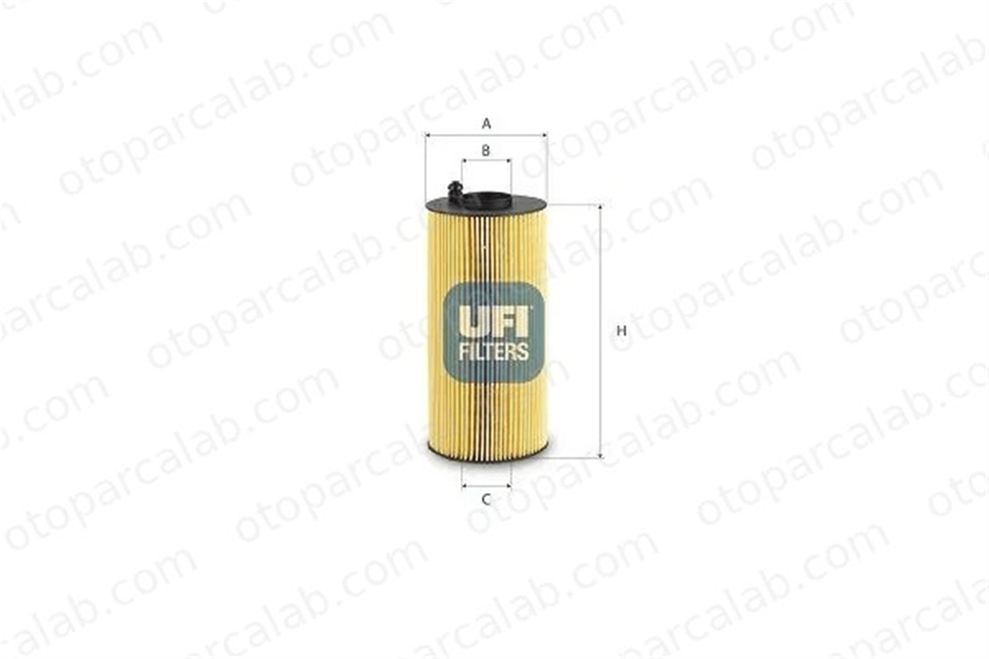 UFI 25.240.00 Yağ Filtresi DAF XF II XD 2524000 1928868