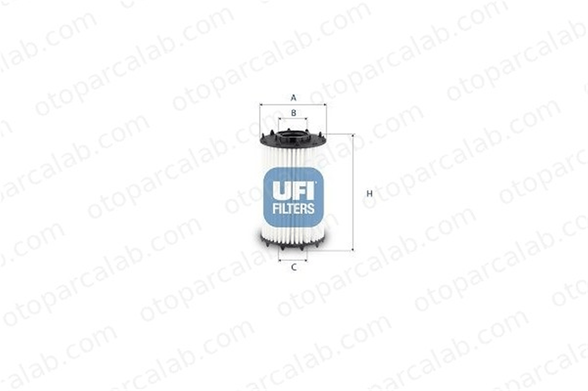 UFI 25.259.00 Yağ Filtresi PORSCHE PANAMERA AUDI A8 D5 2525900 9A719840500