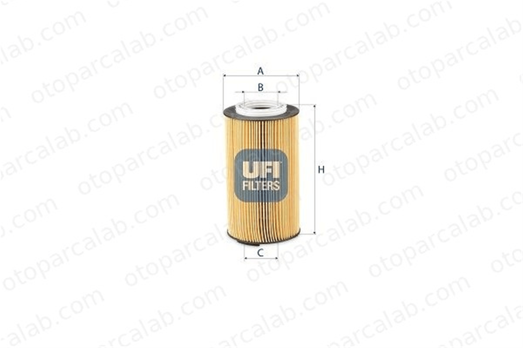 UFI 25.260.00 Yağ Filtresi DAF XF II XD 2526000 2047411