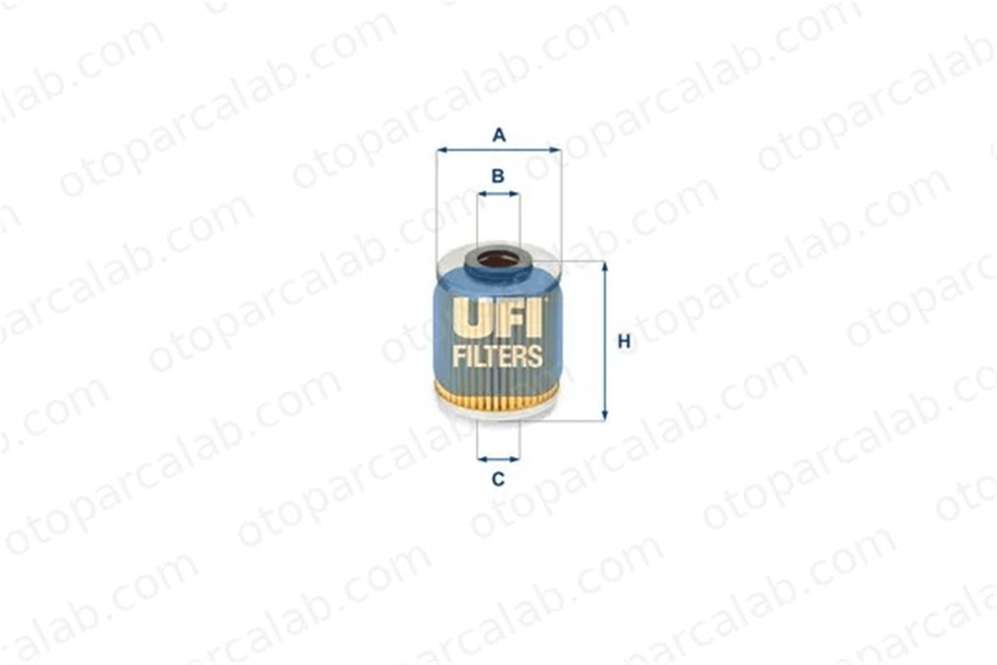 UFI 25.587.00 Yağ Filtresi BMW 3 3 Compact 2558700 11422245339