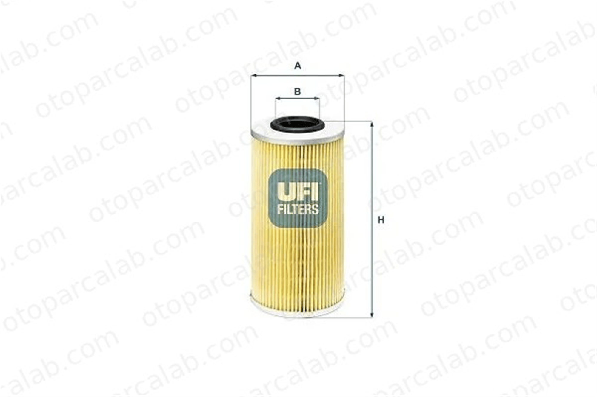 UFI 25.663.00 Yağ Filtresi SETRA Series 400 Series 500 2566300 42544766