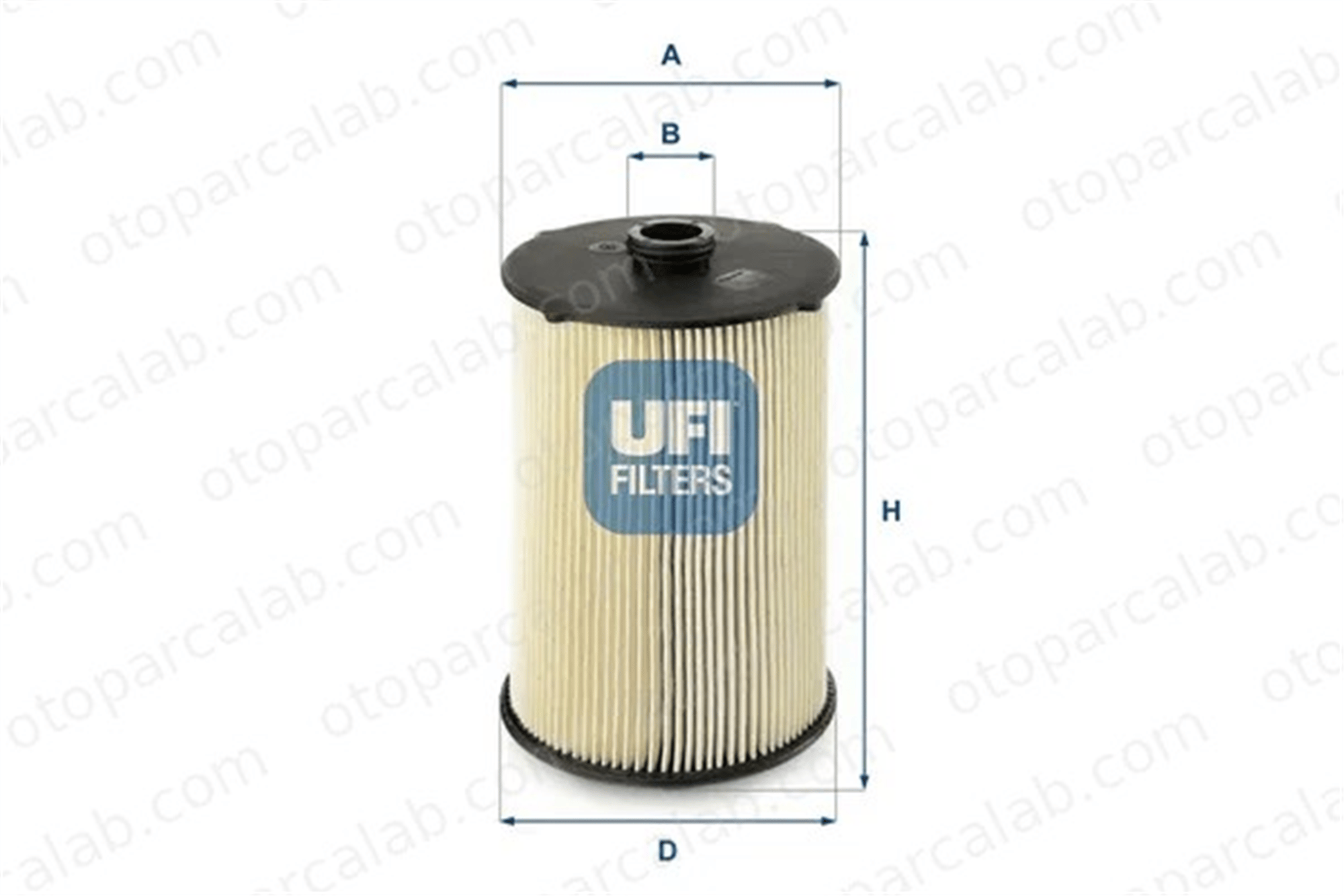 UFI 26.043.00 Yakıt Filtresi IVECO STRALIS II EUROCARGO V 2604300 504350911