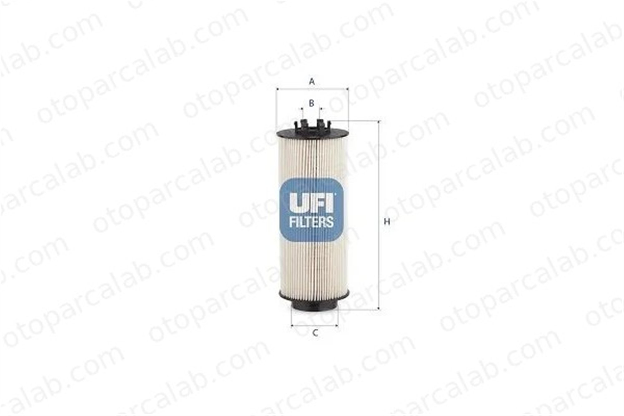 UFI 26.146.00 Yakıt Filtresi VDL CITEA II 2614600 1450184