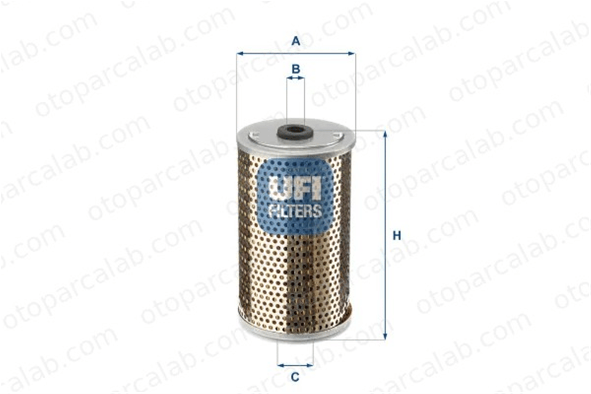 UFI 26.604.00 Yakıt Filtresi MAN F90 TGS I 2660400 4774015