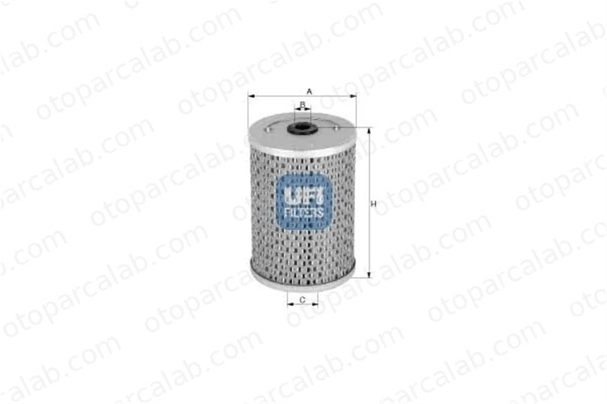 UFI 26.666.00 Yakıt Filtresi MERCEDES-BENZ AROCS ACTROS MP4 / MP5 2666600 973196