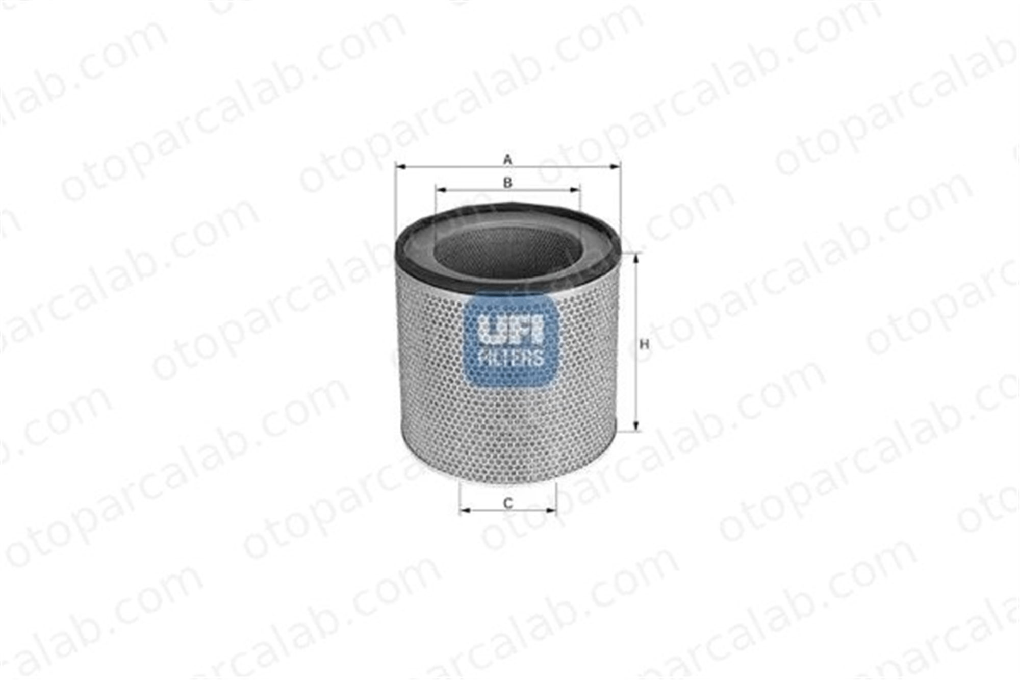 UFI 27.023.00 Hava Filtresi MAN F90 SCANIA R II 2M5522 2M6446