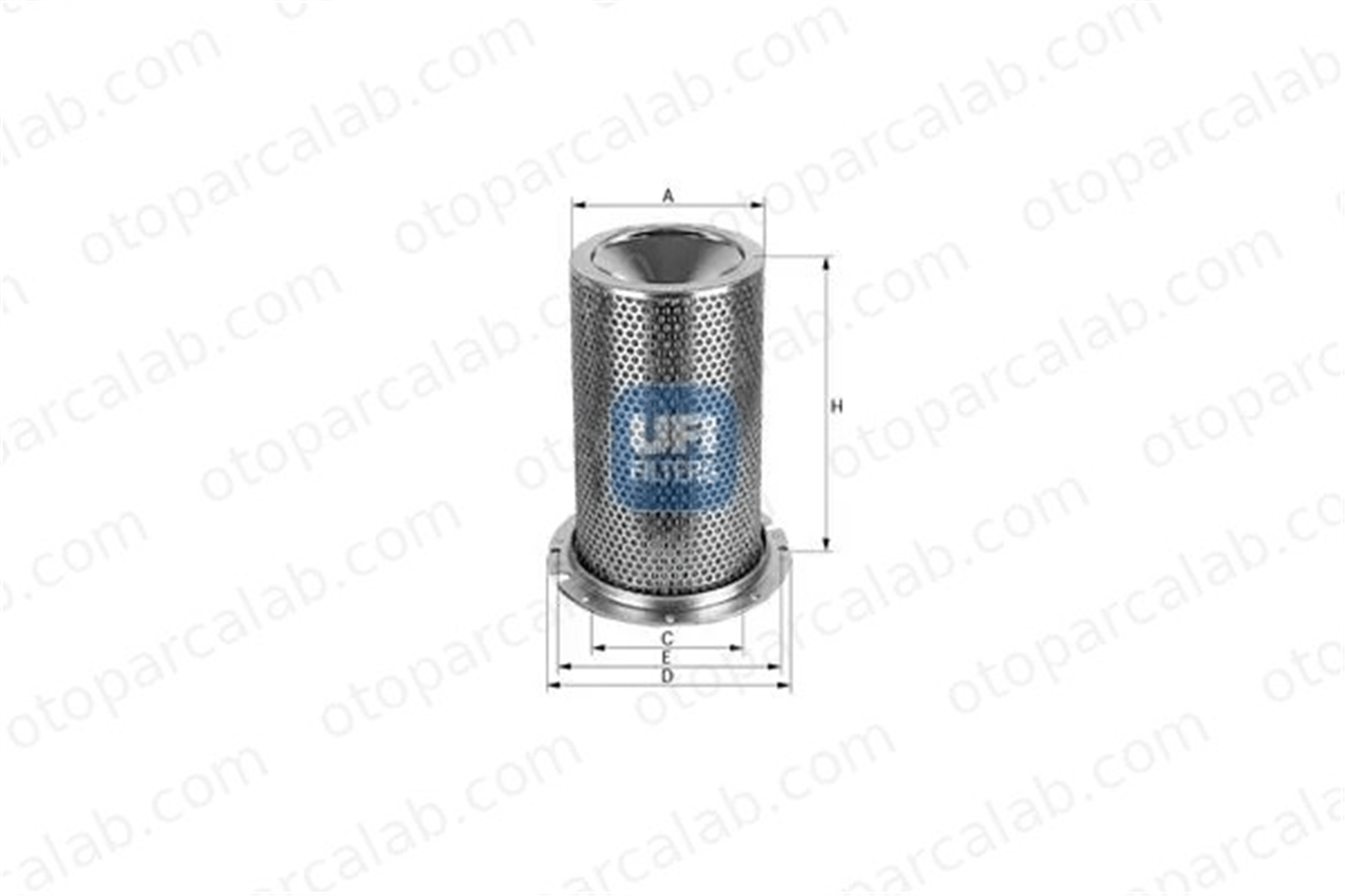 UFI 27.038.00 Hava Filtresi DEUTZ-FAHR AGROTRON DX 4S6600 4S8340