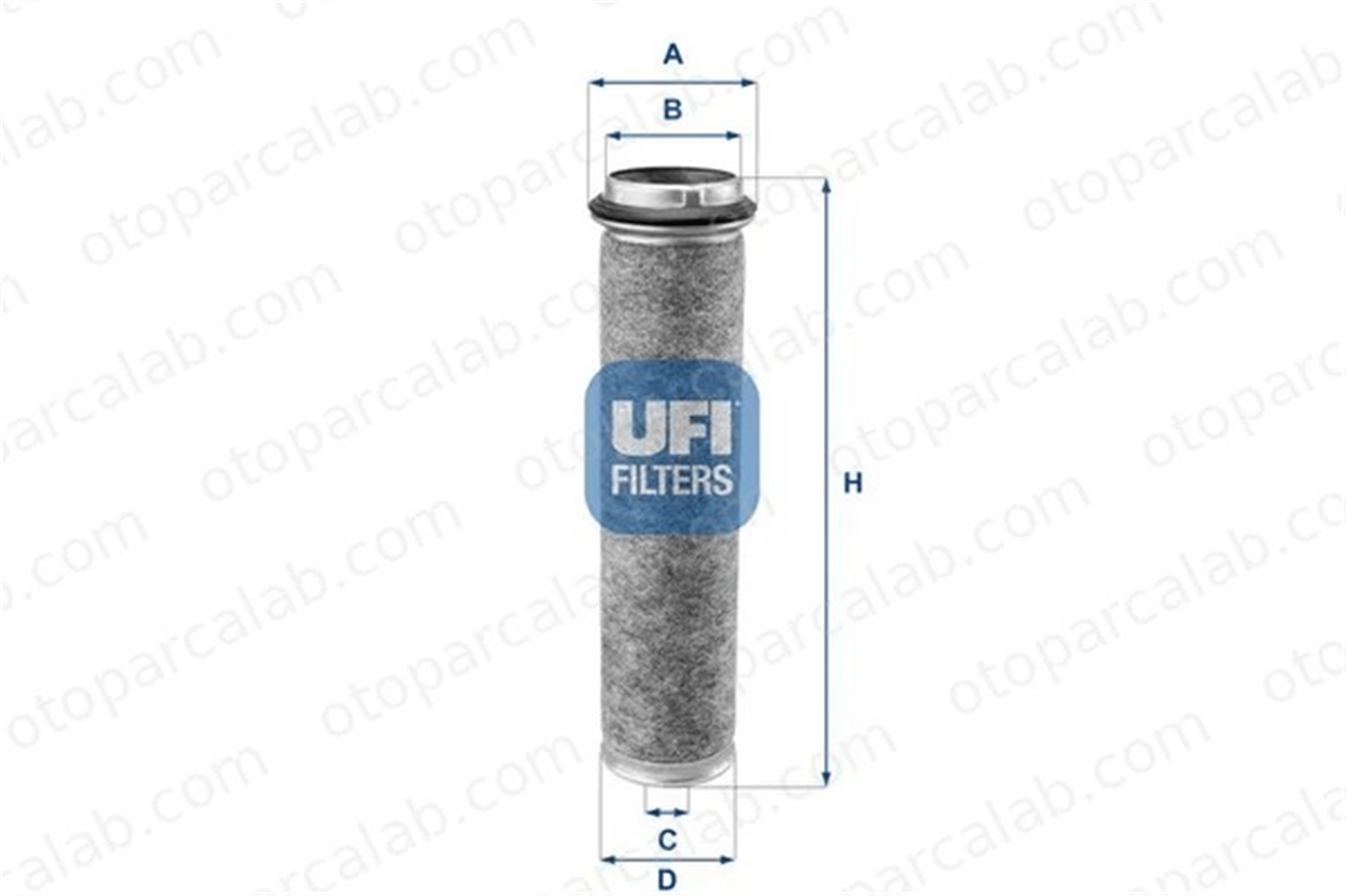 UFI 27.055.00 Hava Filtresi MERCEDES-BENZ AROCS ACTROS MP4 / MP5 4191749A 5821015