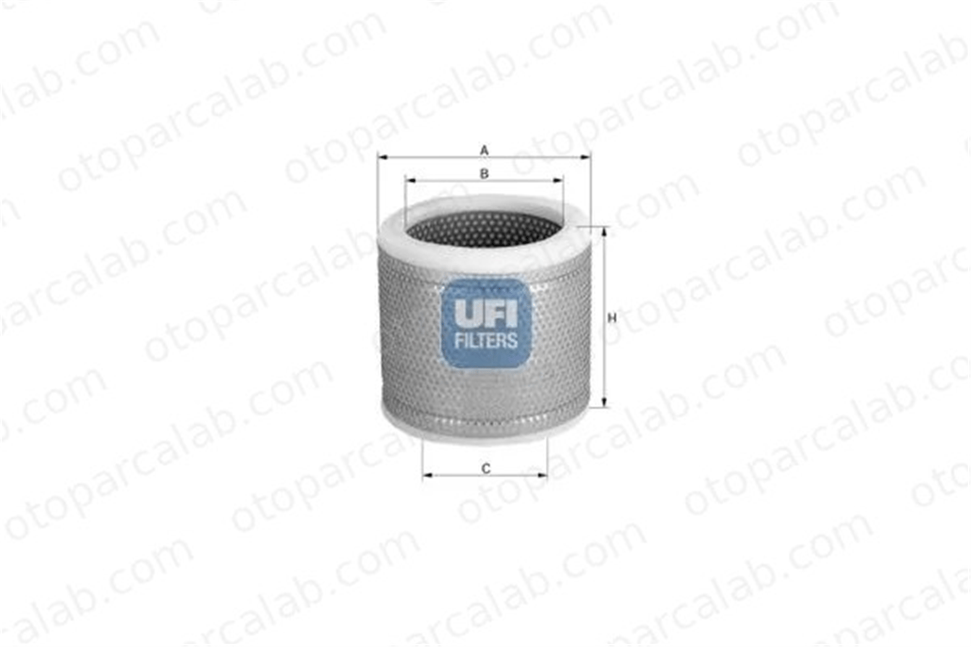 UFI 27.063.00 Hava Filtresi PEUGEOT 505 505 Break 1444J8 144582