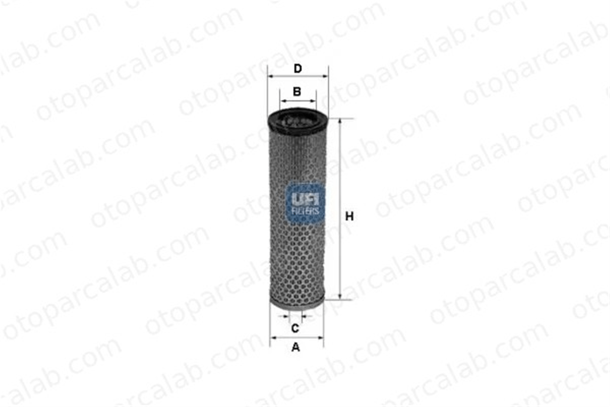 UFI 27.157.00 Hava Filtresi FORD F-LINE Cargo ABP3001563 3908367